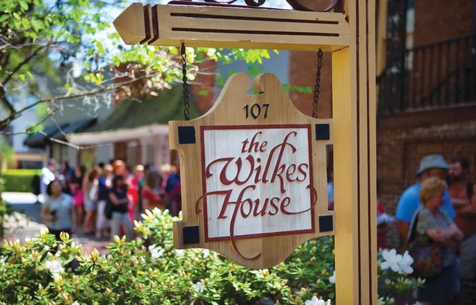 The Wilkes House cafe inac Savannah
