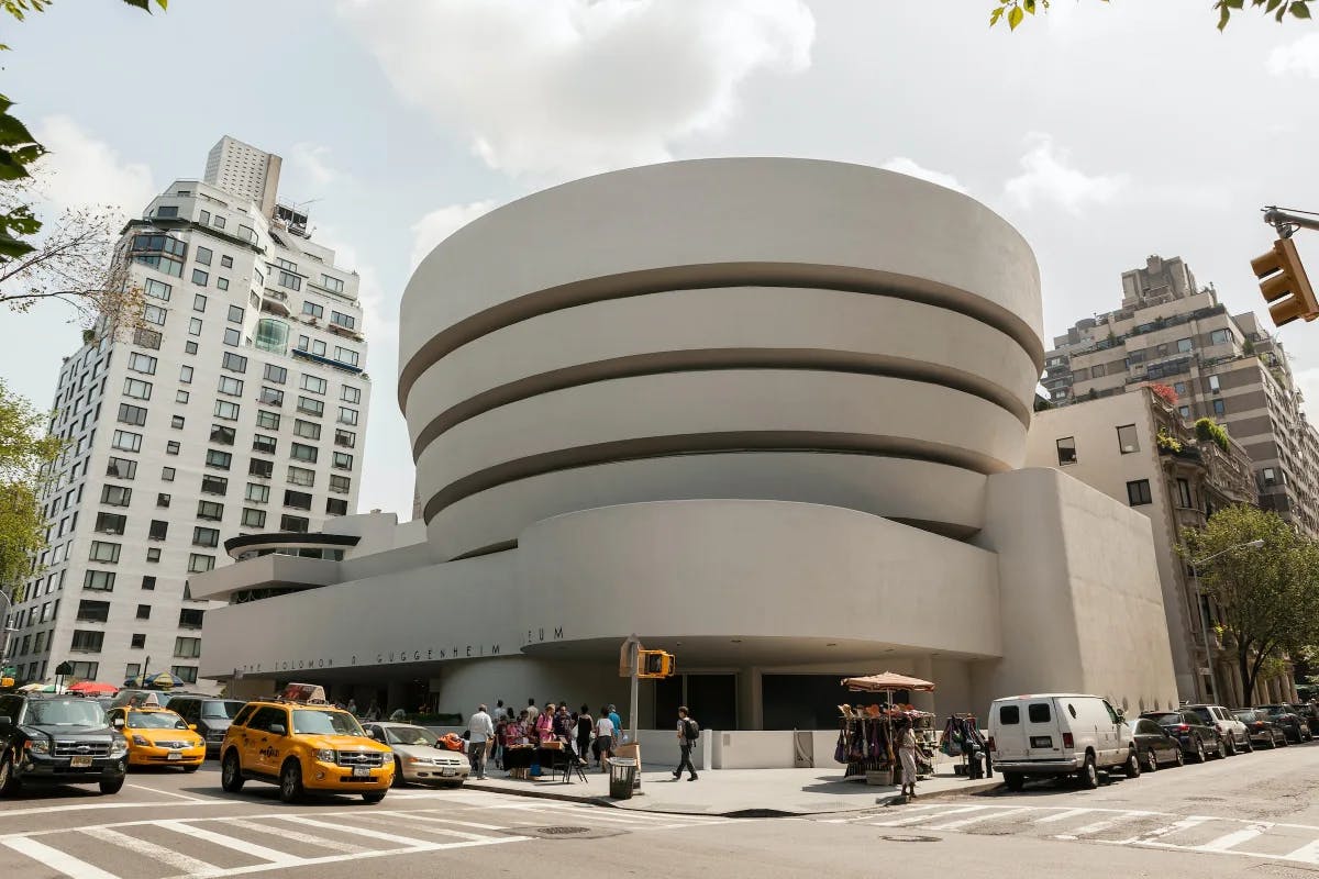 The Guggenheim is an art museum in NYC.