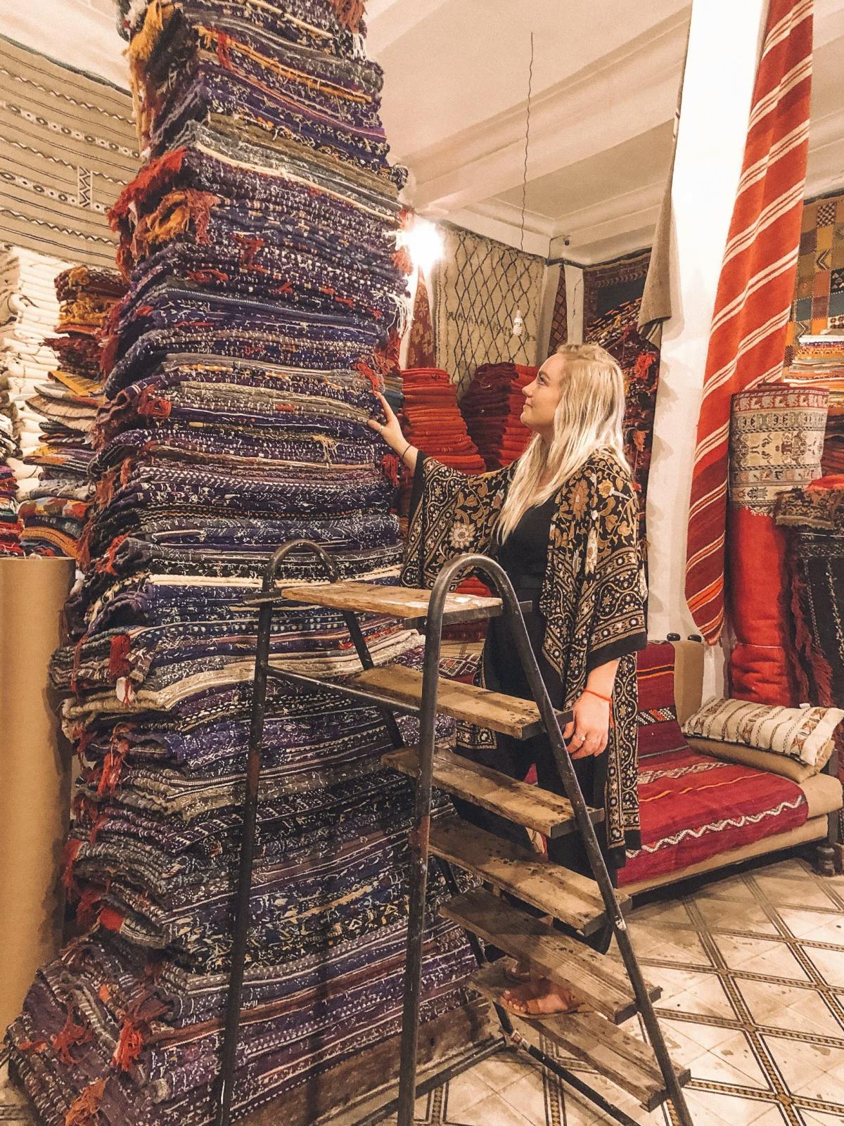 shopping in Marrakech