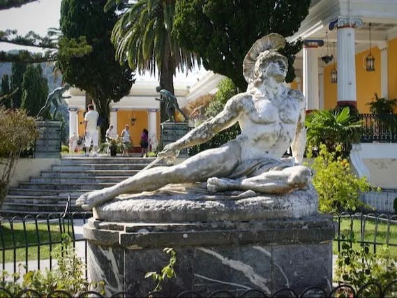 Statue in Corfu
