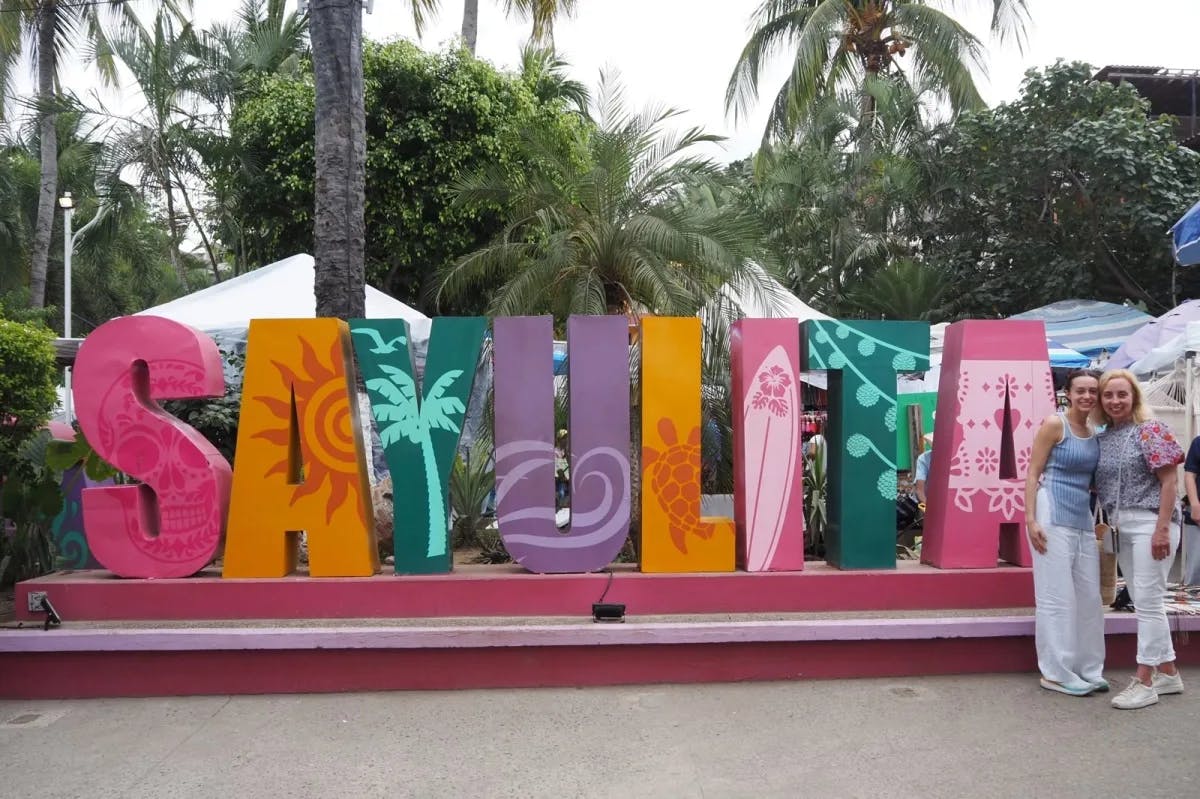 Sayulita is the closest town where there are some great restaurants and shopping including a flea market.