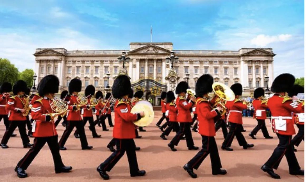 Royal March in London