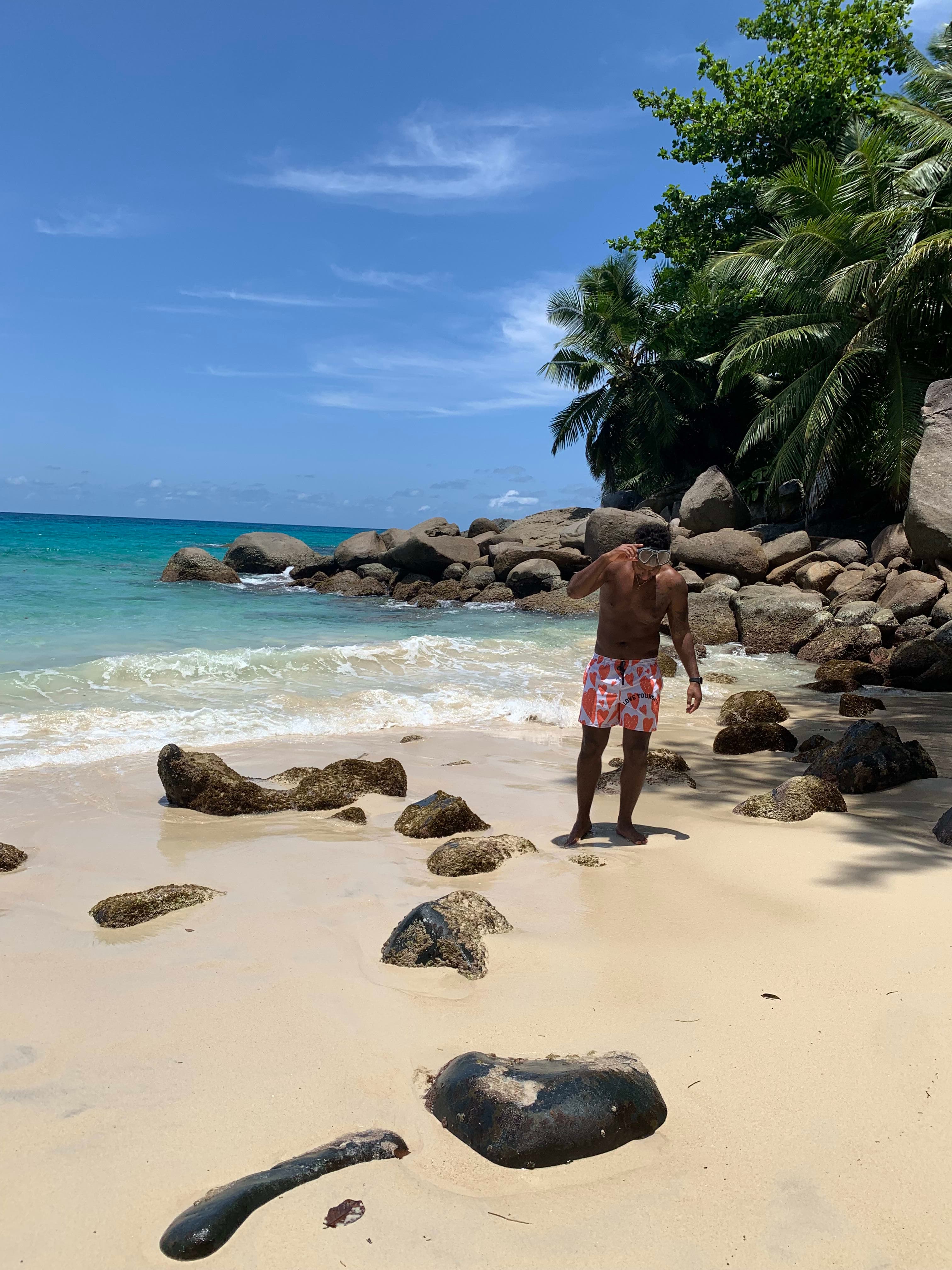 Picture of Michael on beach