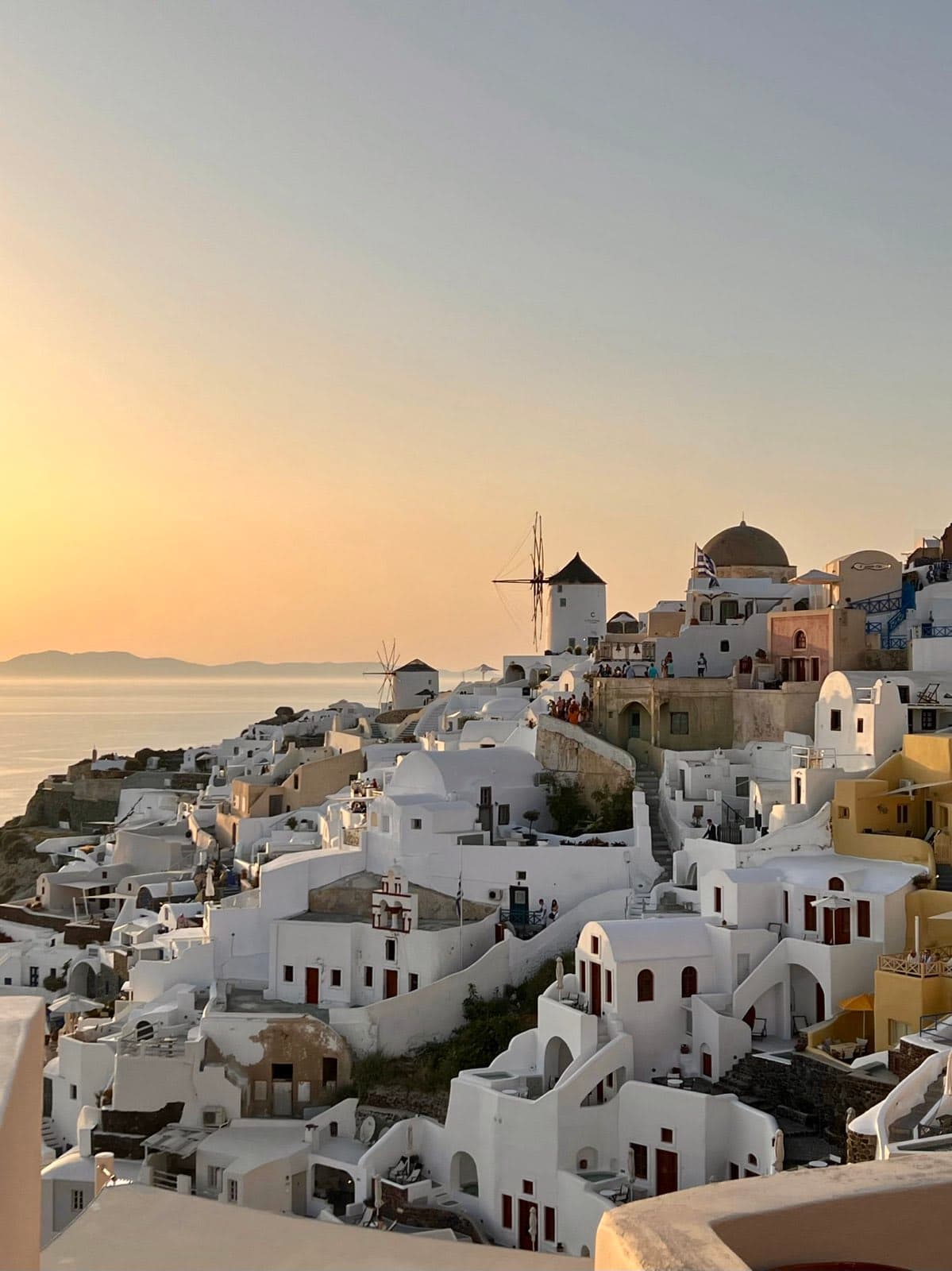 Beautiful view of Oia