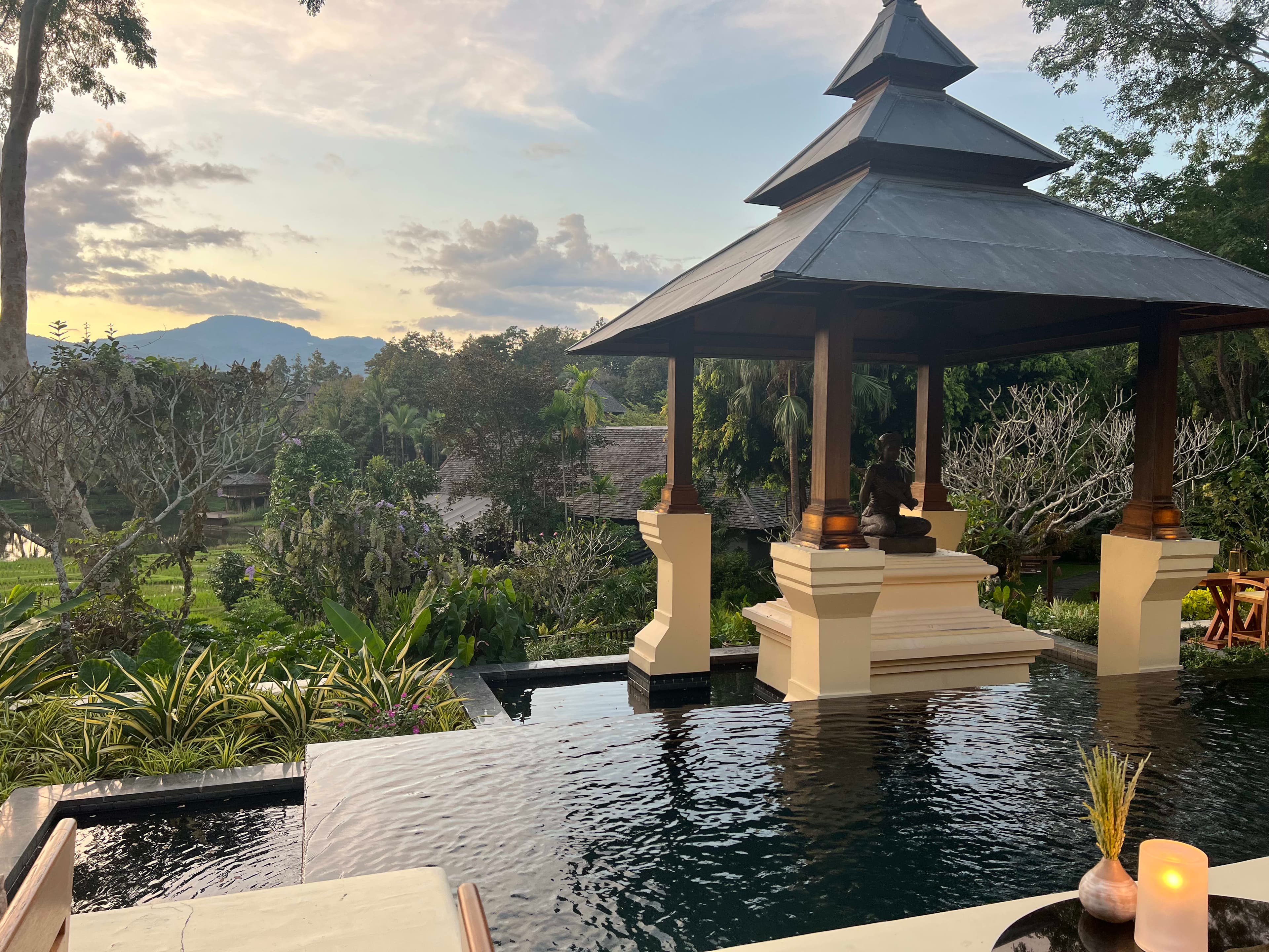 Four Seasons spa pavilions