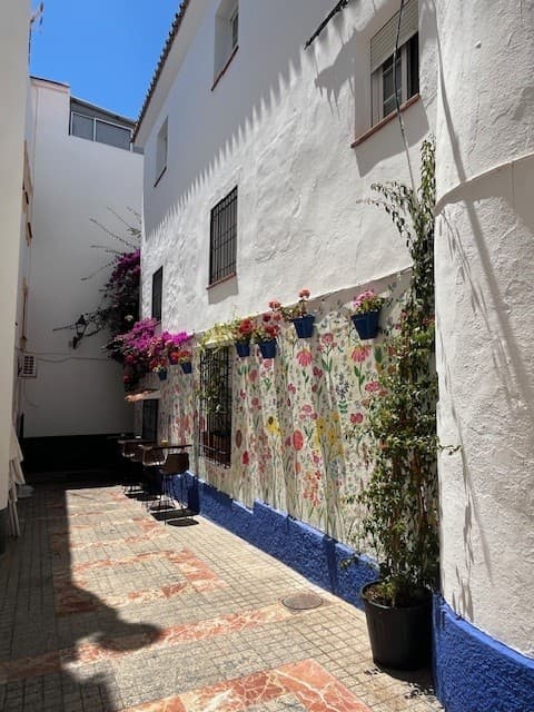 Alley in Marbella.