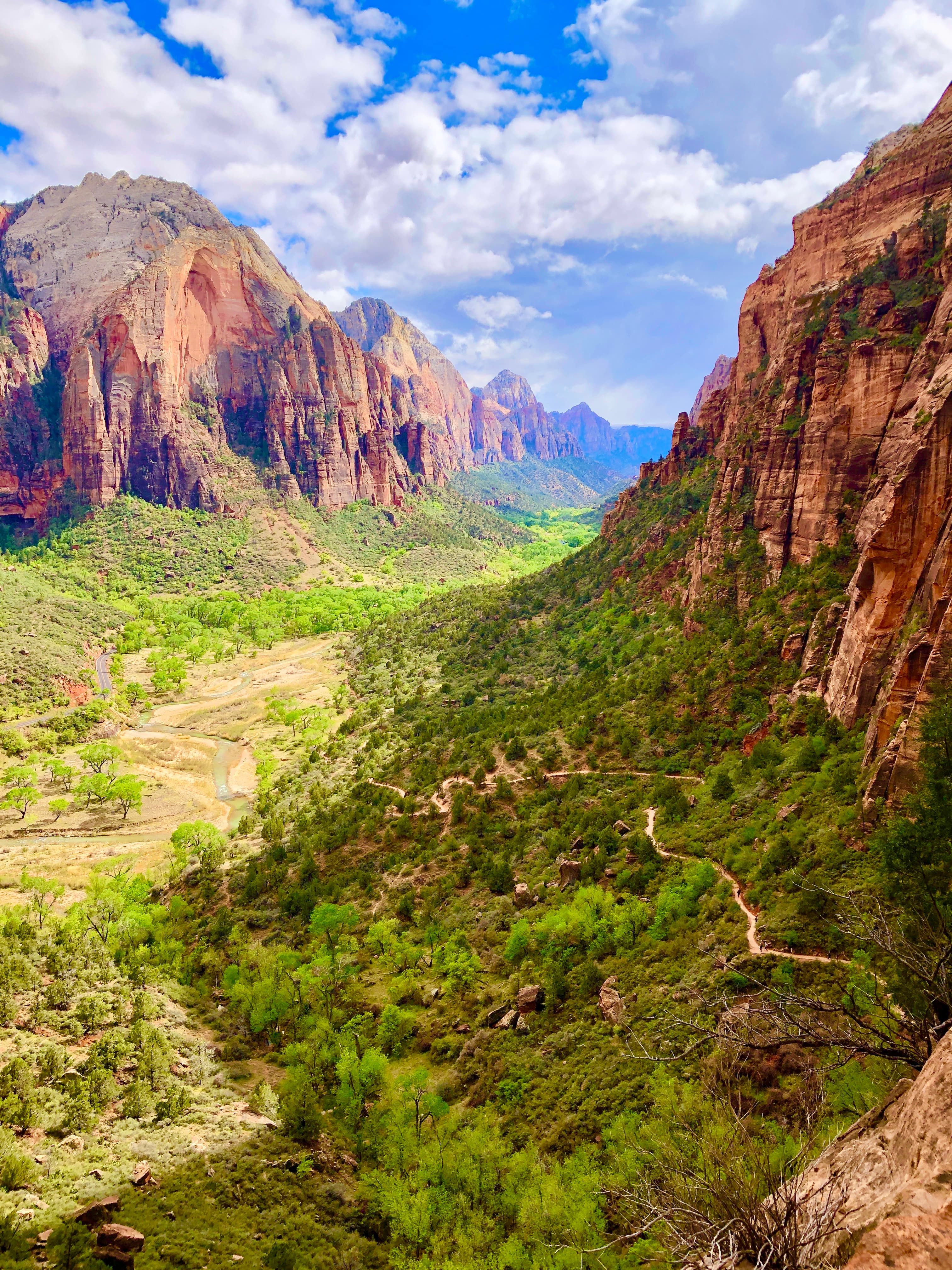 Zion canyon.