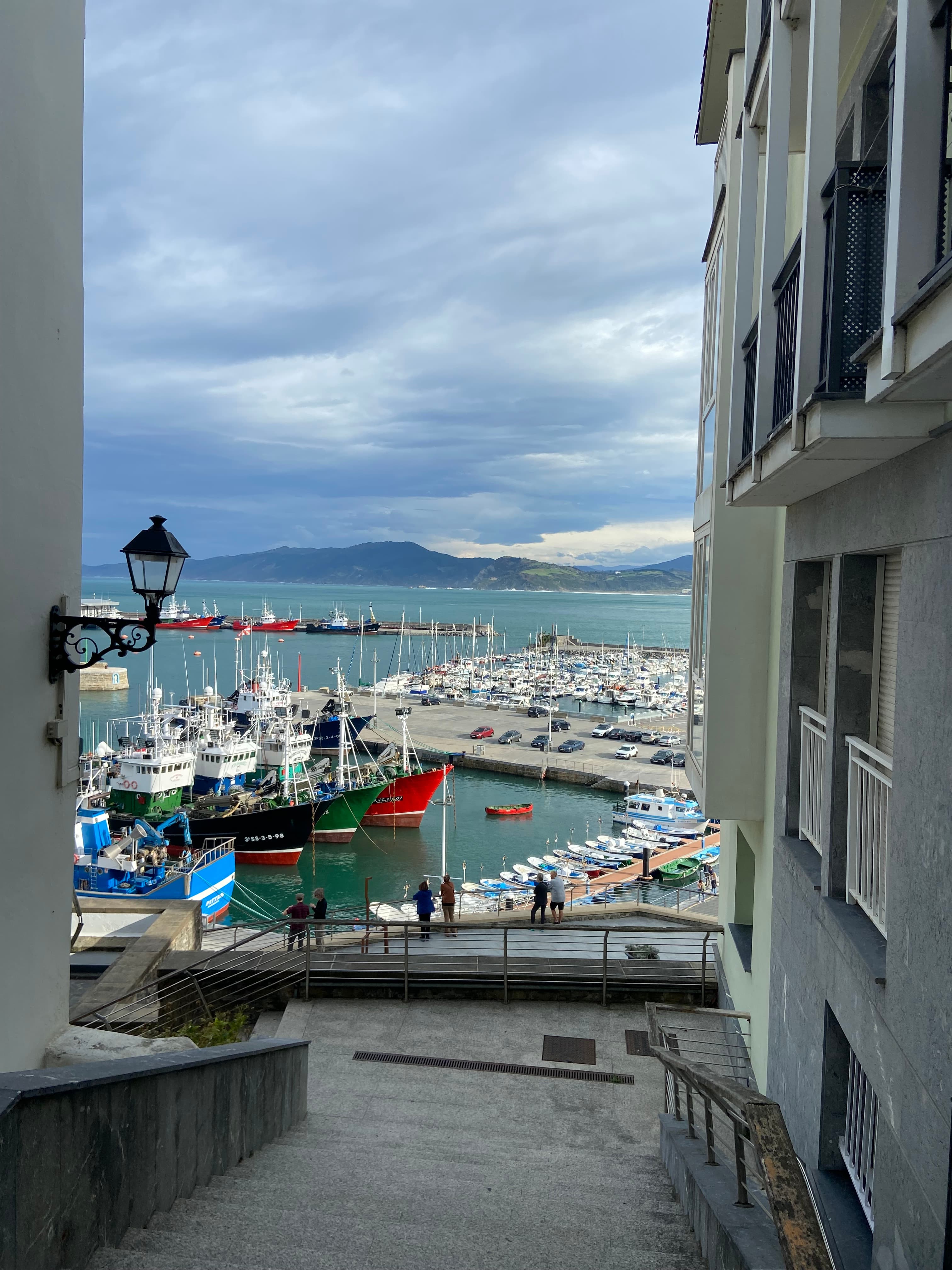 Port in the day.
