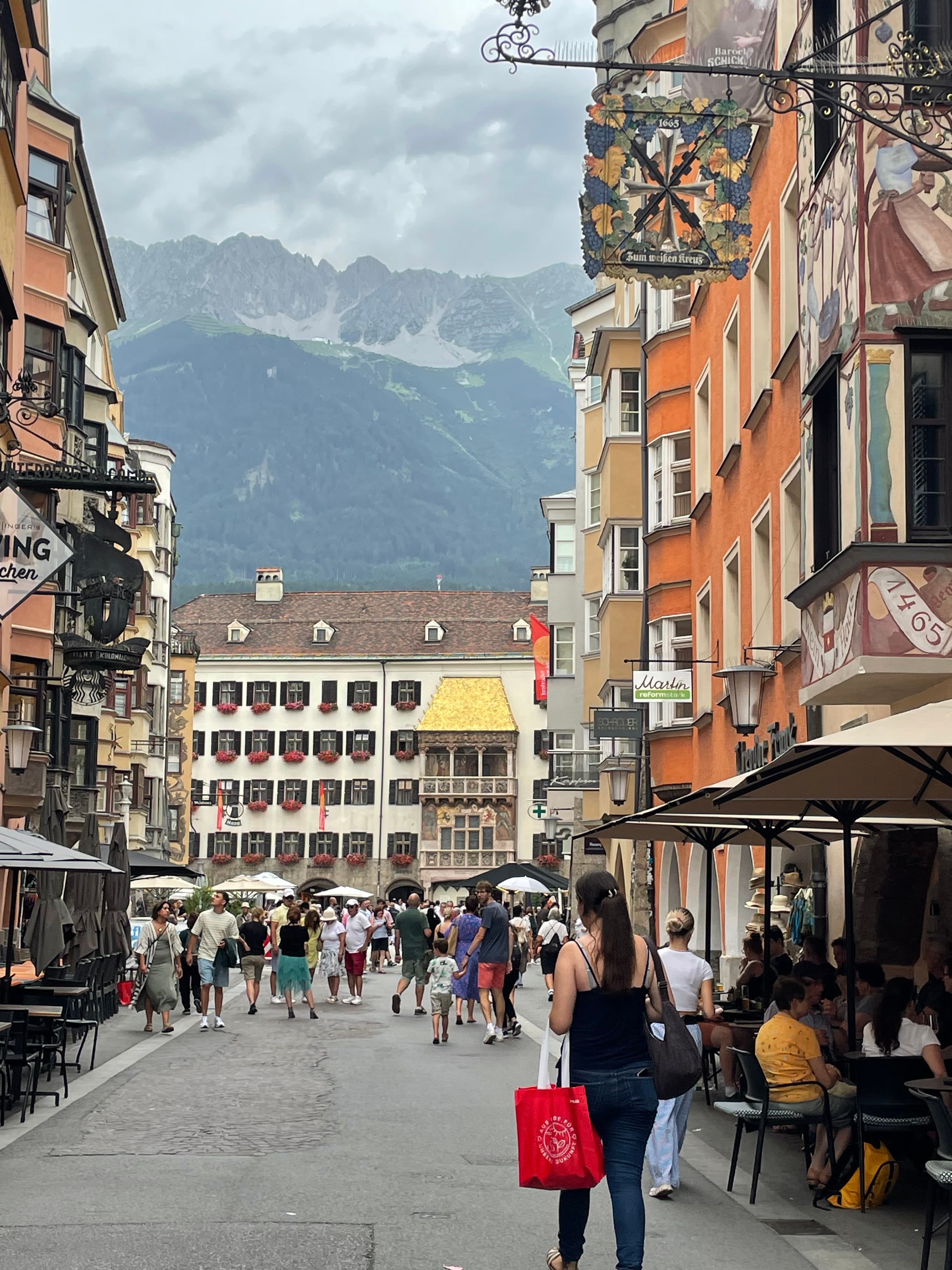 City under the mountains.