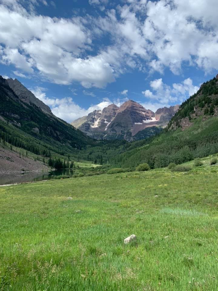 Mountains in Maroon Bells.