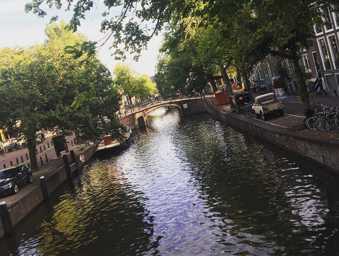 A river canal during the daytime