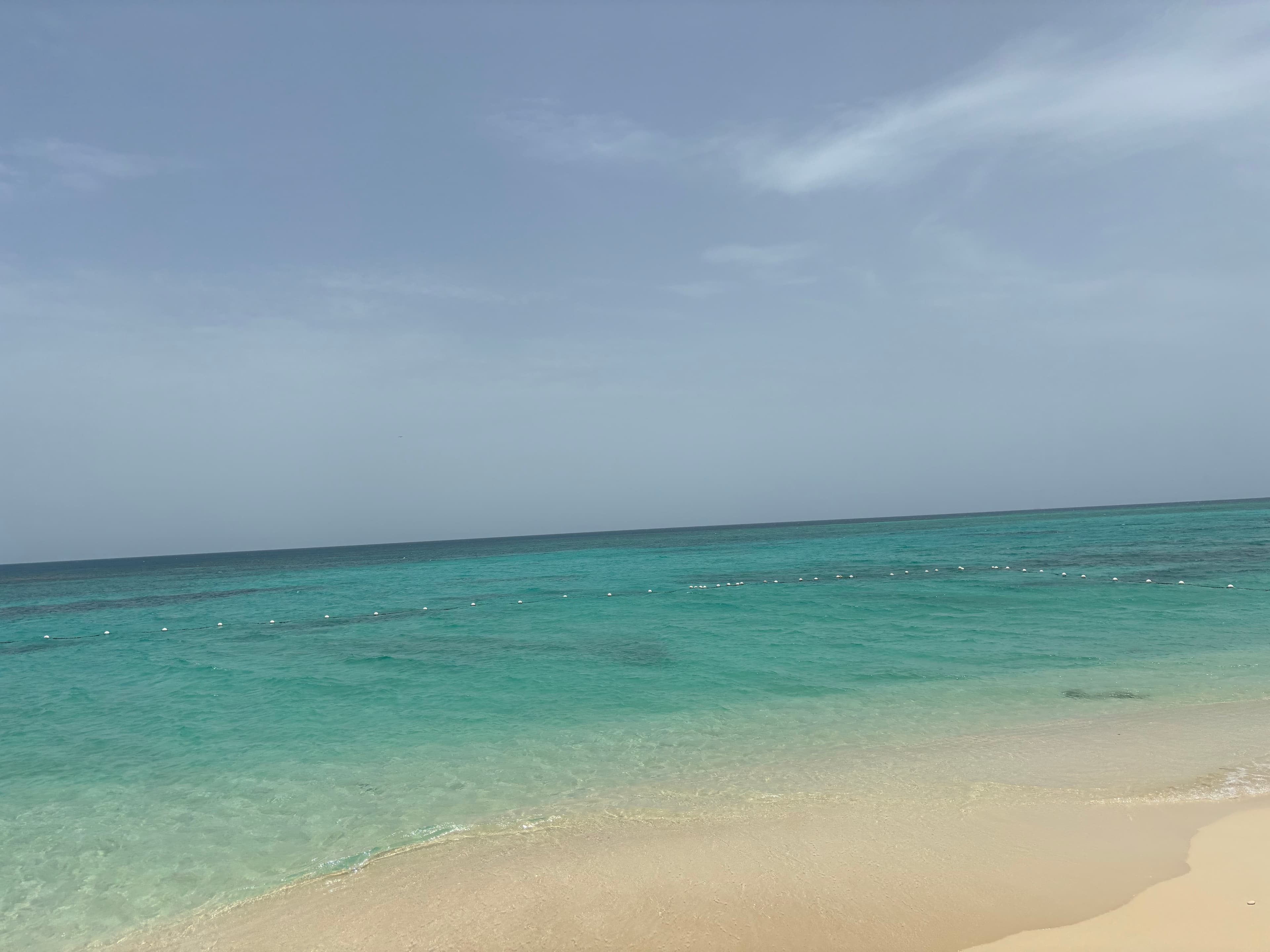 An image of the beach with a serene shoreline during the daytime.  