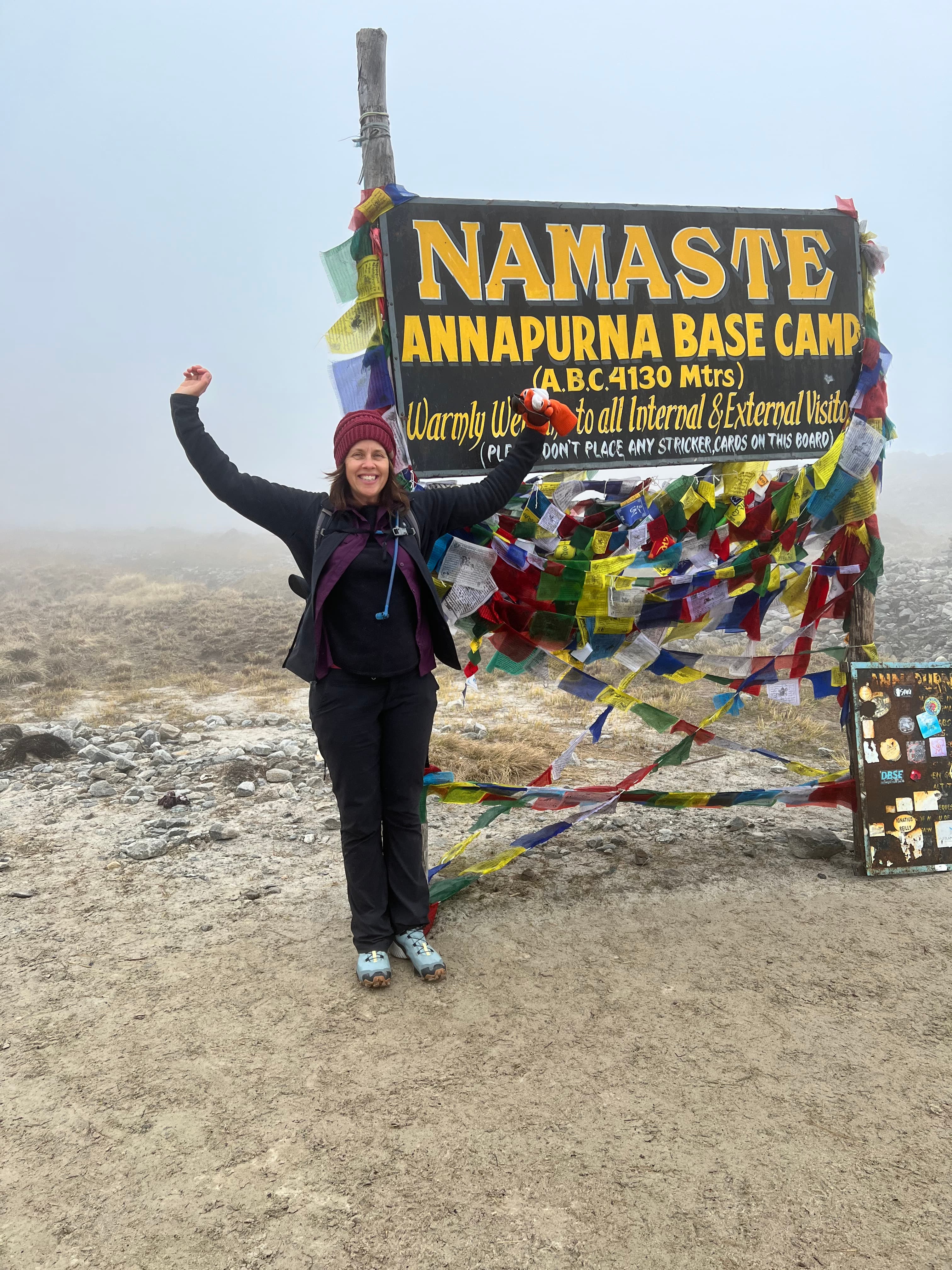 Namaste sign.