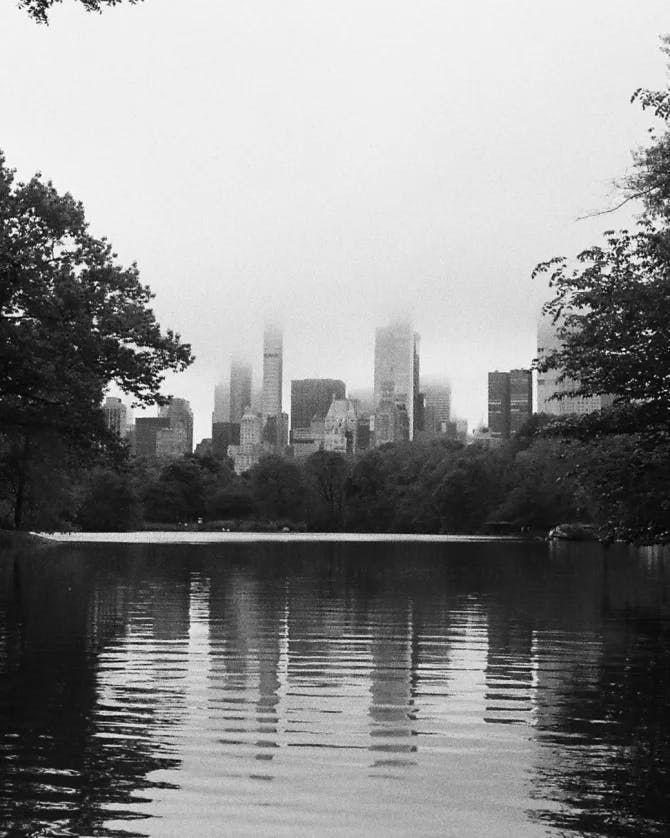 Picture of Central Park pond