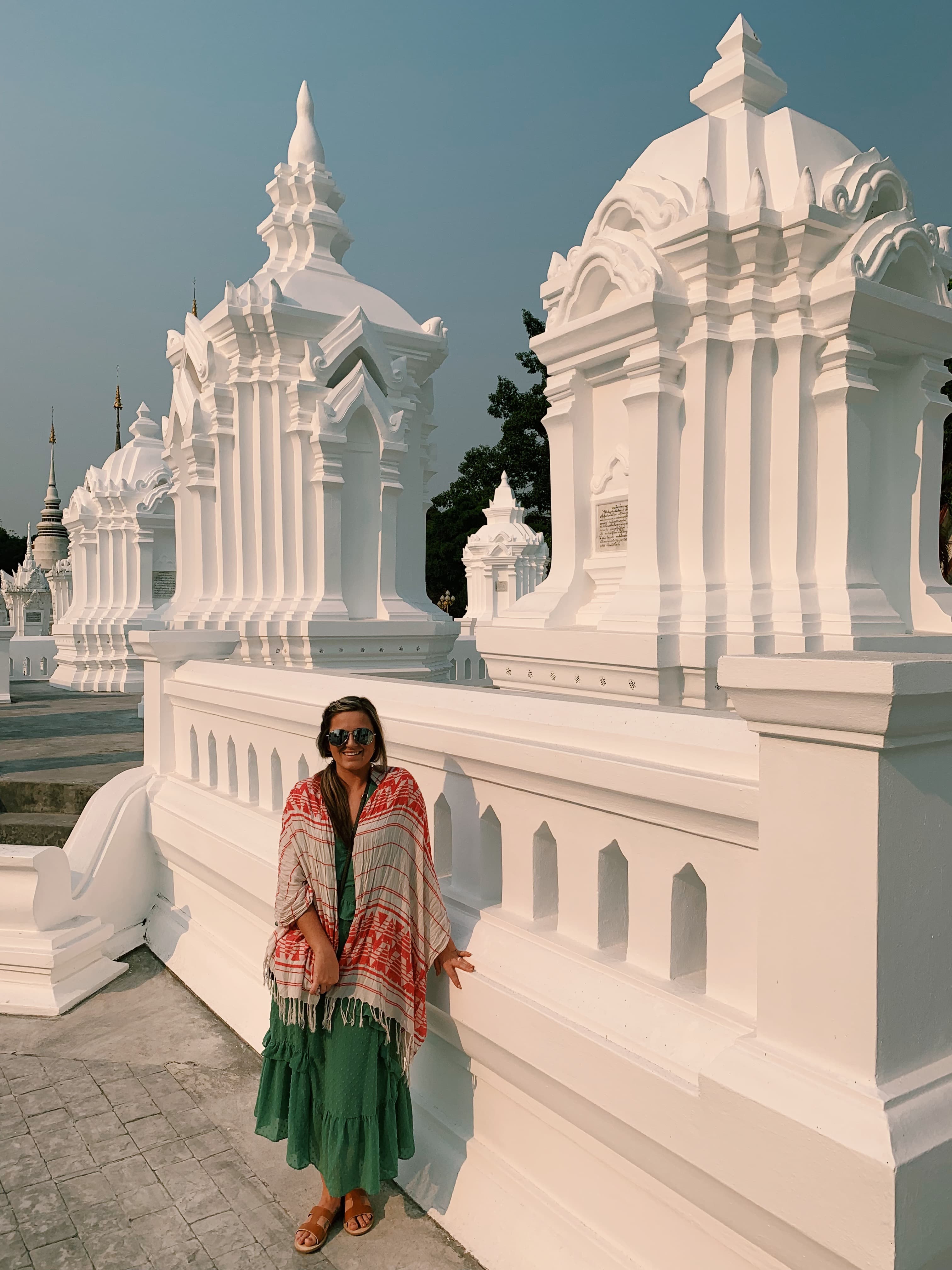 Visiting the Wat Suan Dok Temple