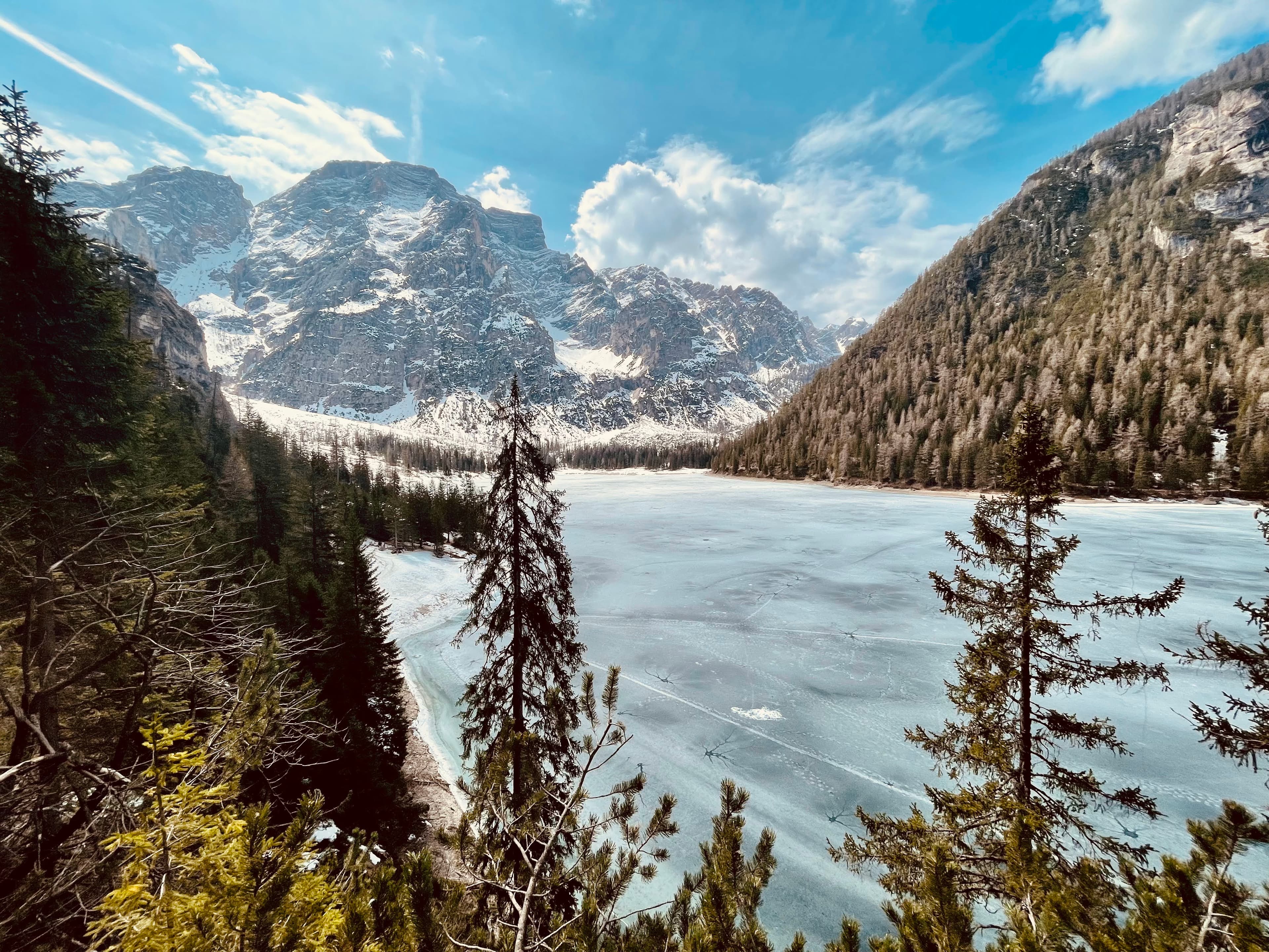 View of a river and mountains