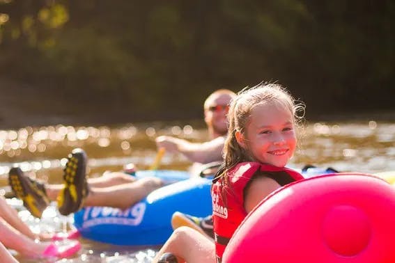 Zen Tubing offers river tubing, relax and float down the French Broad River in Asheville.