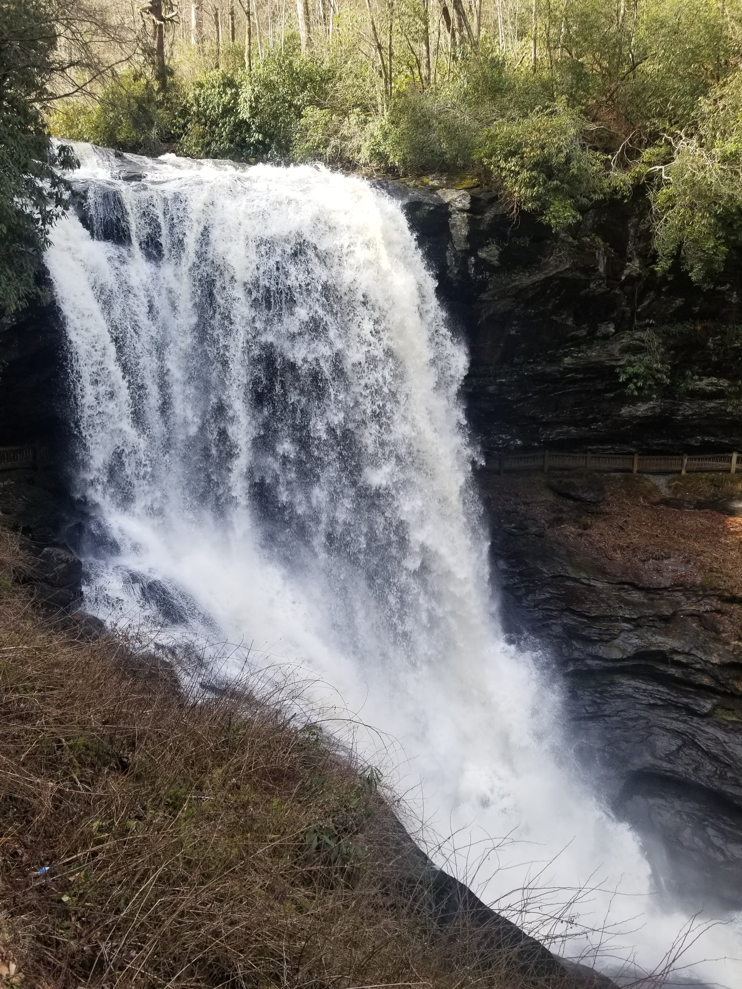 A beautiful waterfall