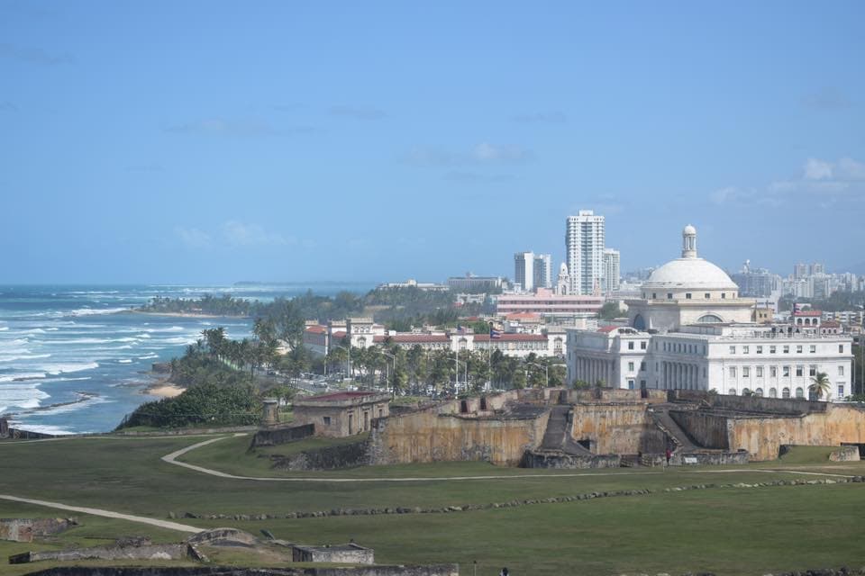 A beautiful view of the town