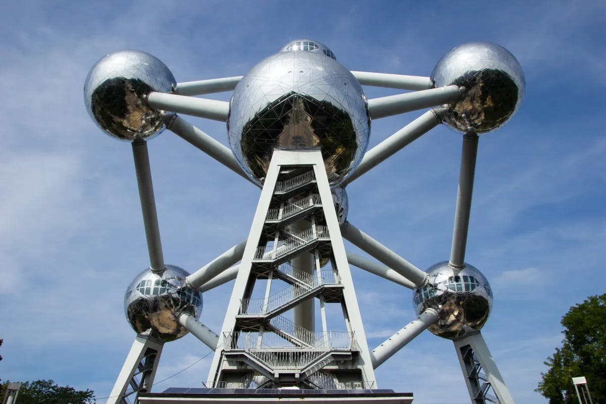 The Atomium is Belgium's most famous monument.