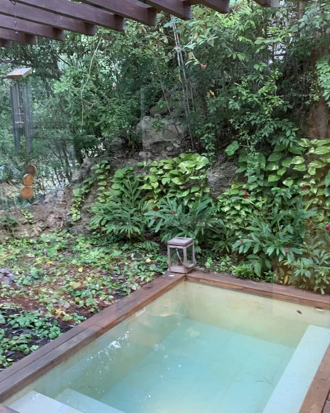 View of a pool