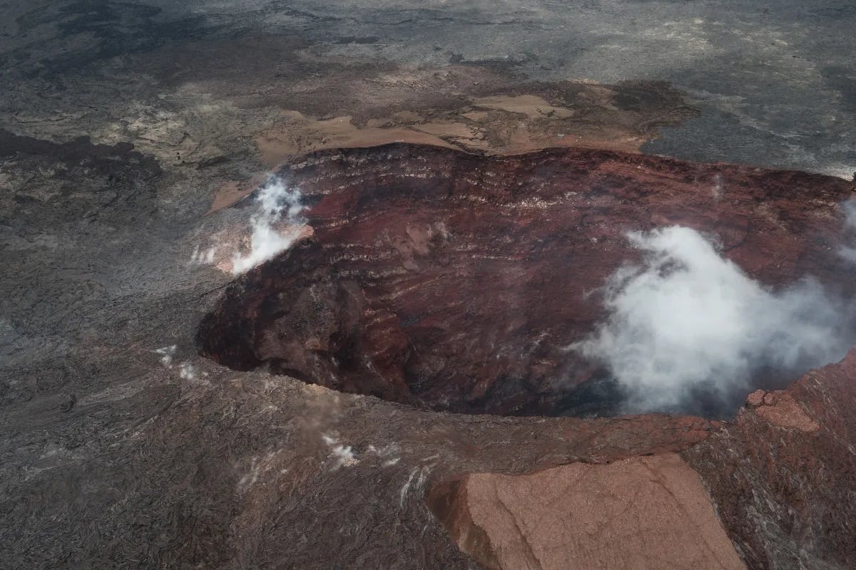 The Kilauea volcano is the most active volcano on the island.
