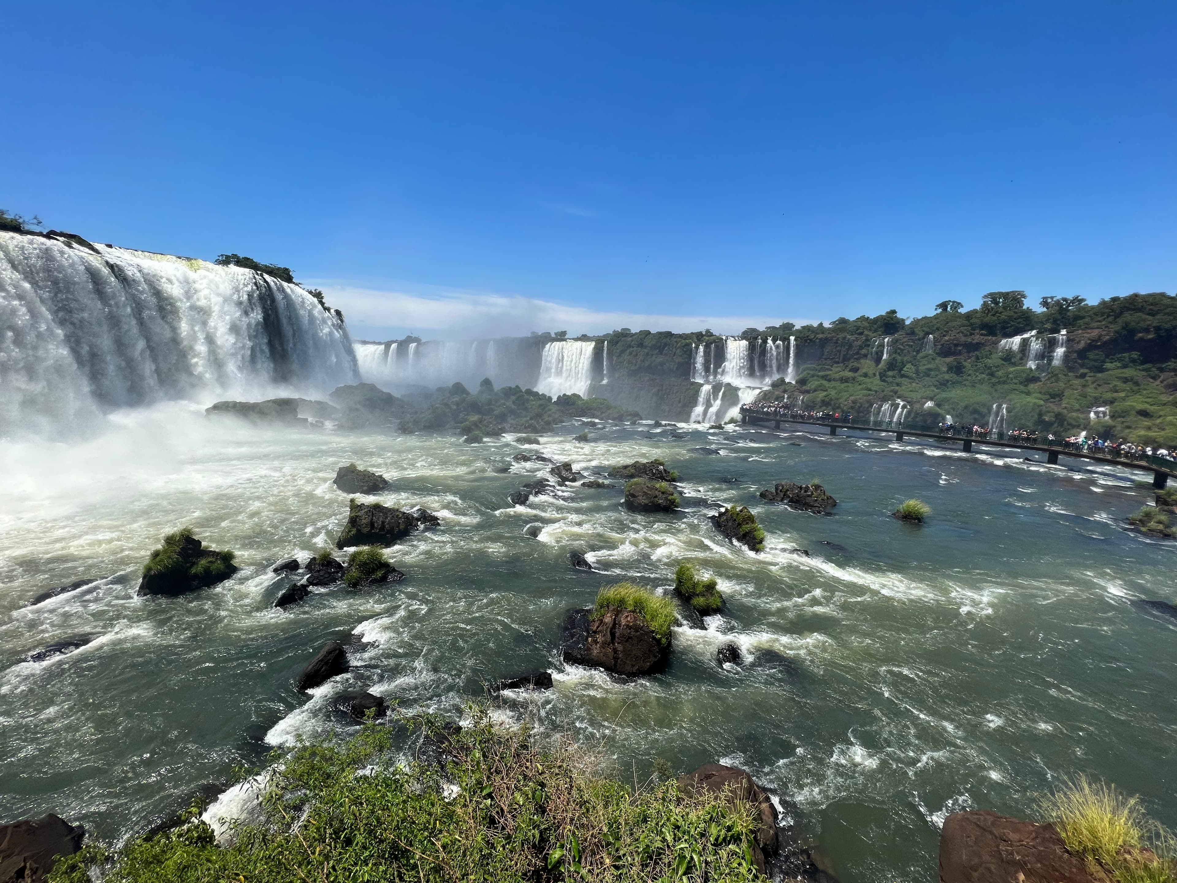 View of a beautiful lake
