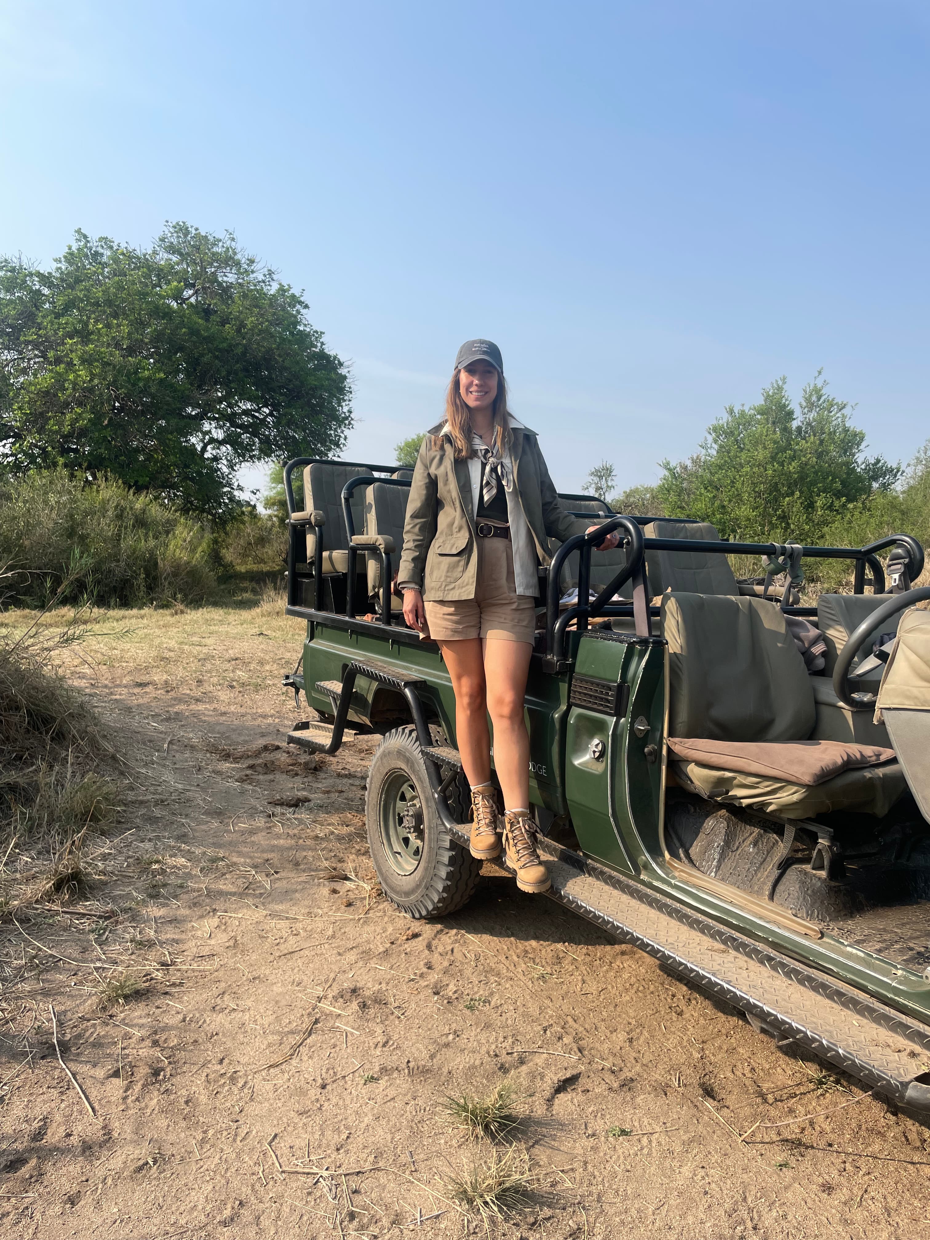 On a safari tour