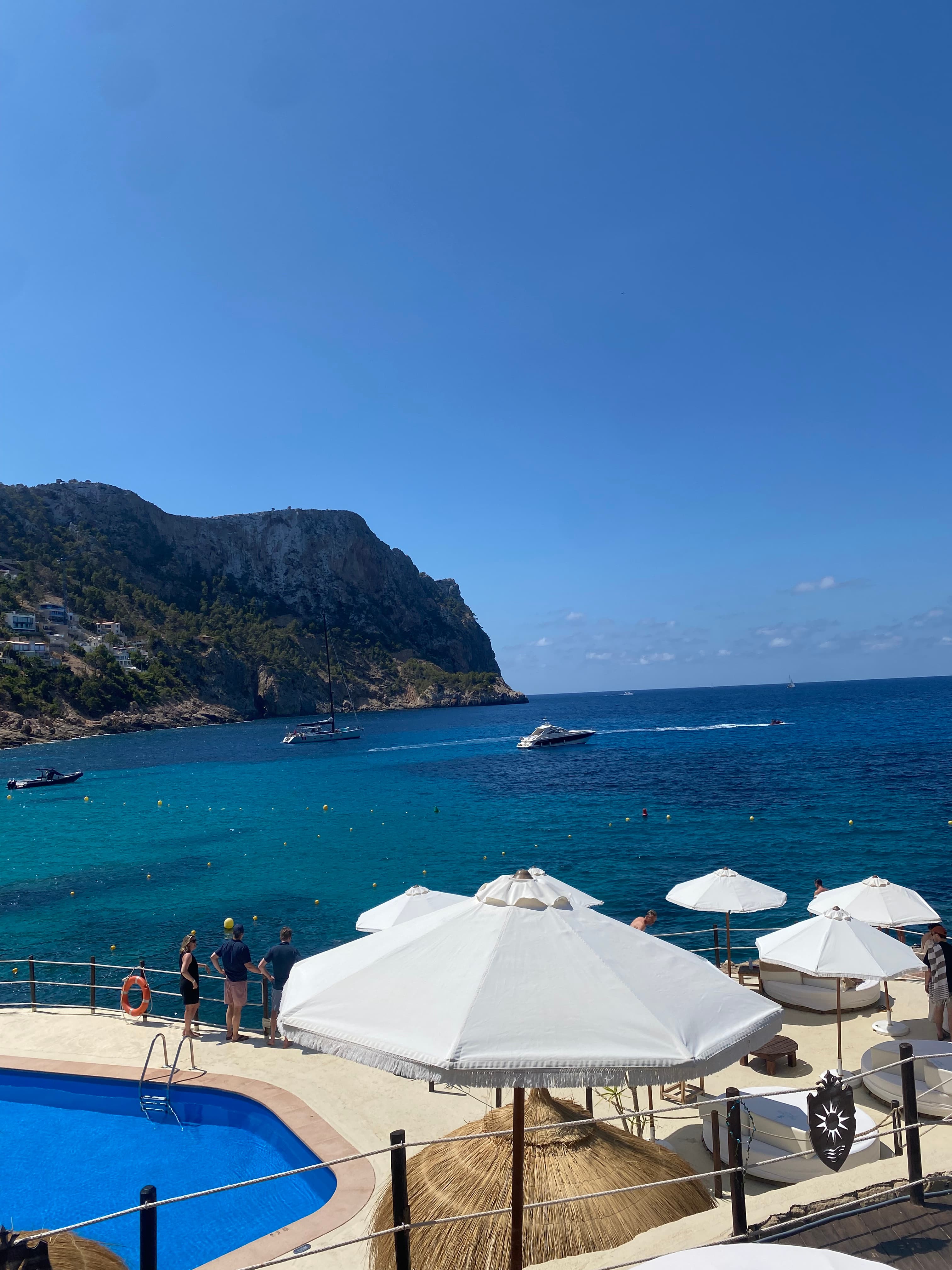 Sea and sea side view