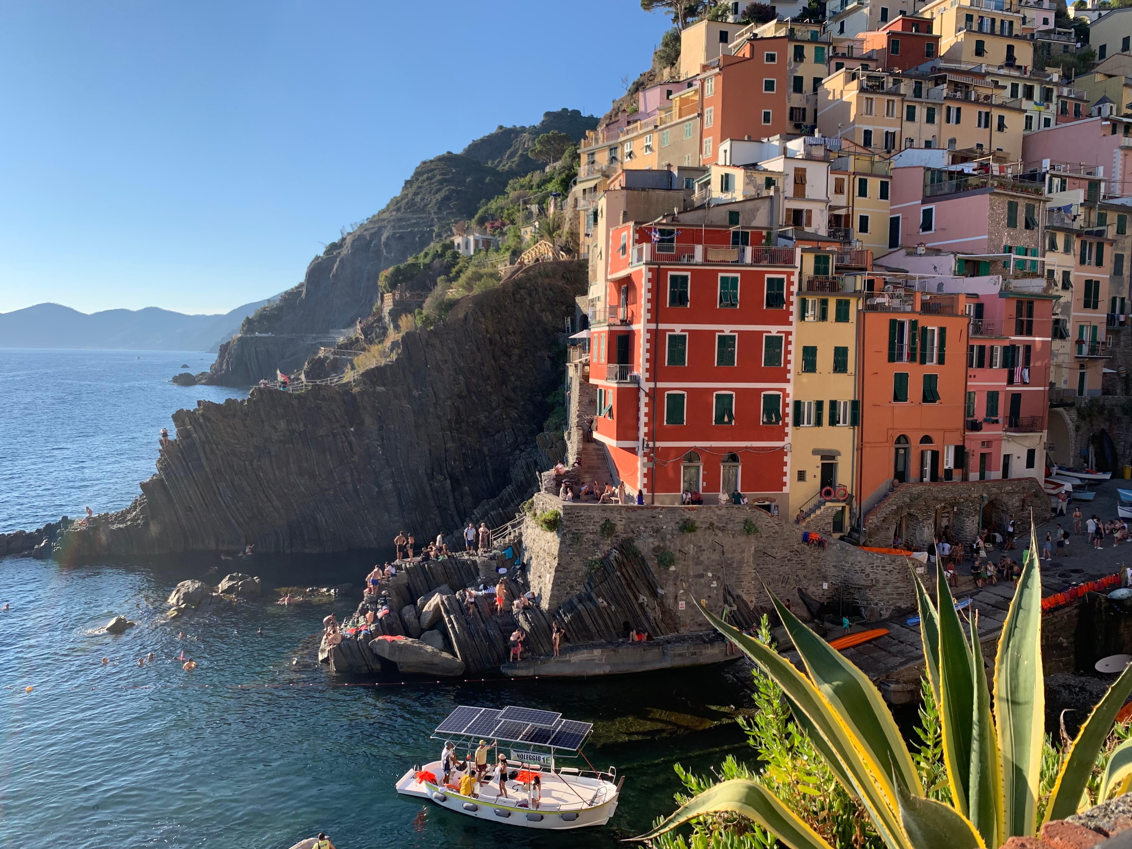 buildings by the sea