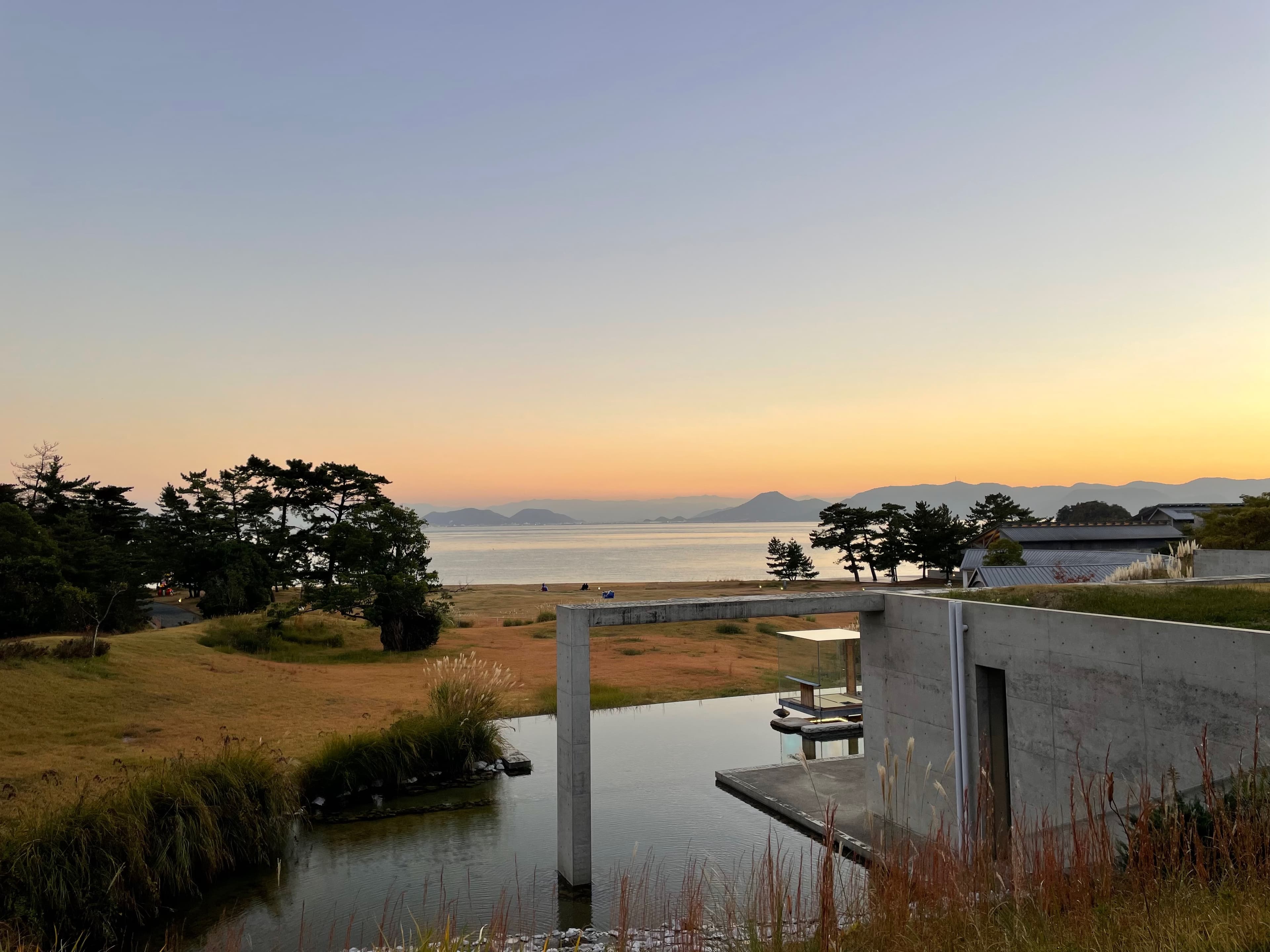 Picture of oustide of Benesse House Museum
