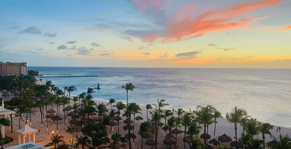 sky view that is red