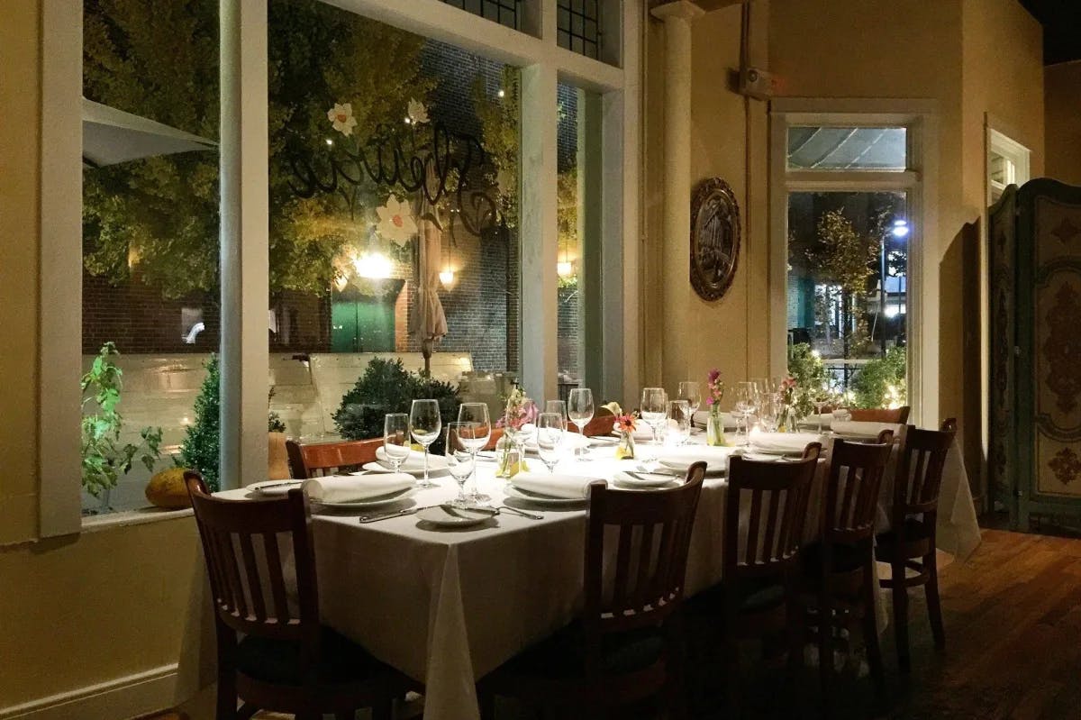 Fleurie is an intimate eatery offering modern French cuisine.