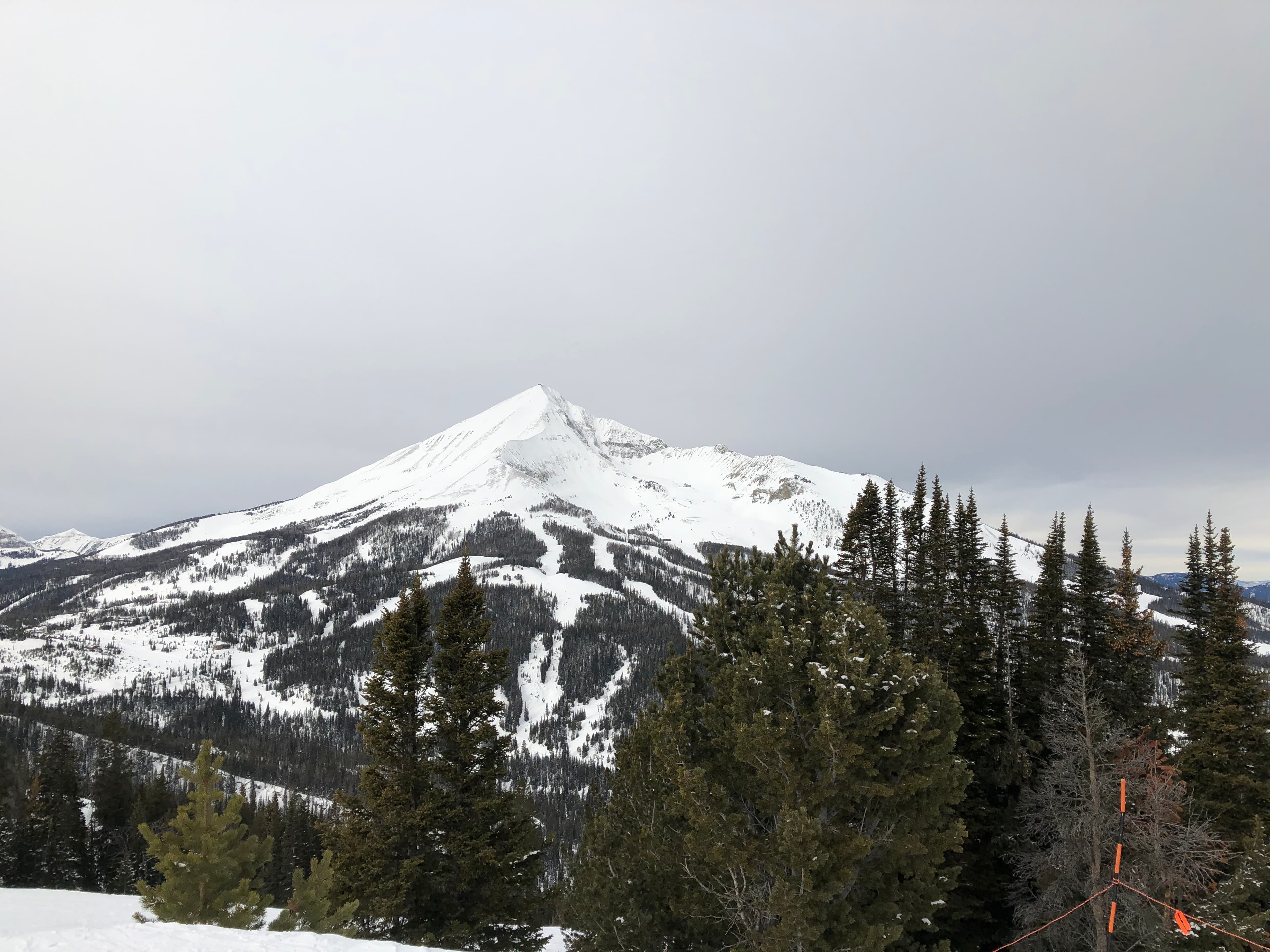 Picture of snowy mountains