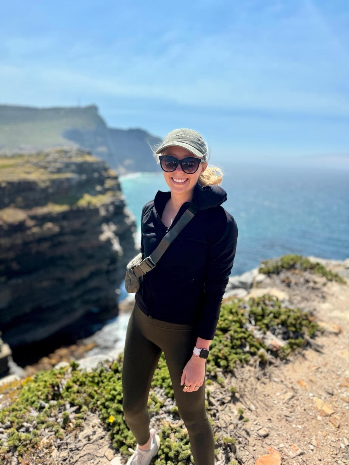 Beautiful coastal line view from the top