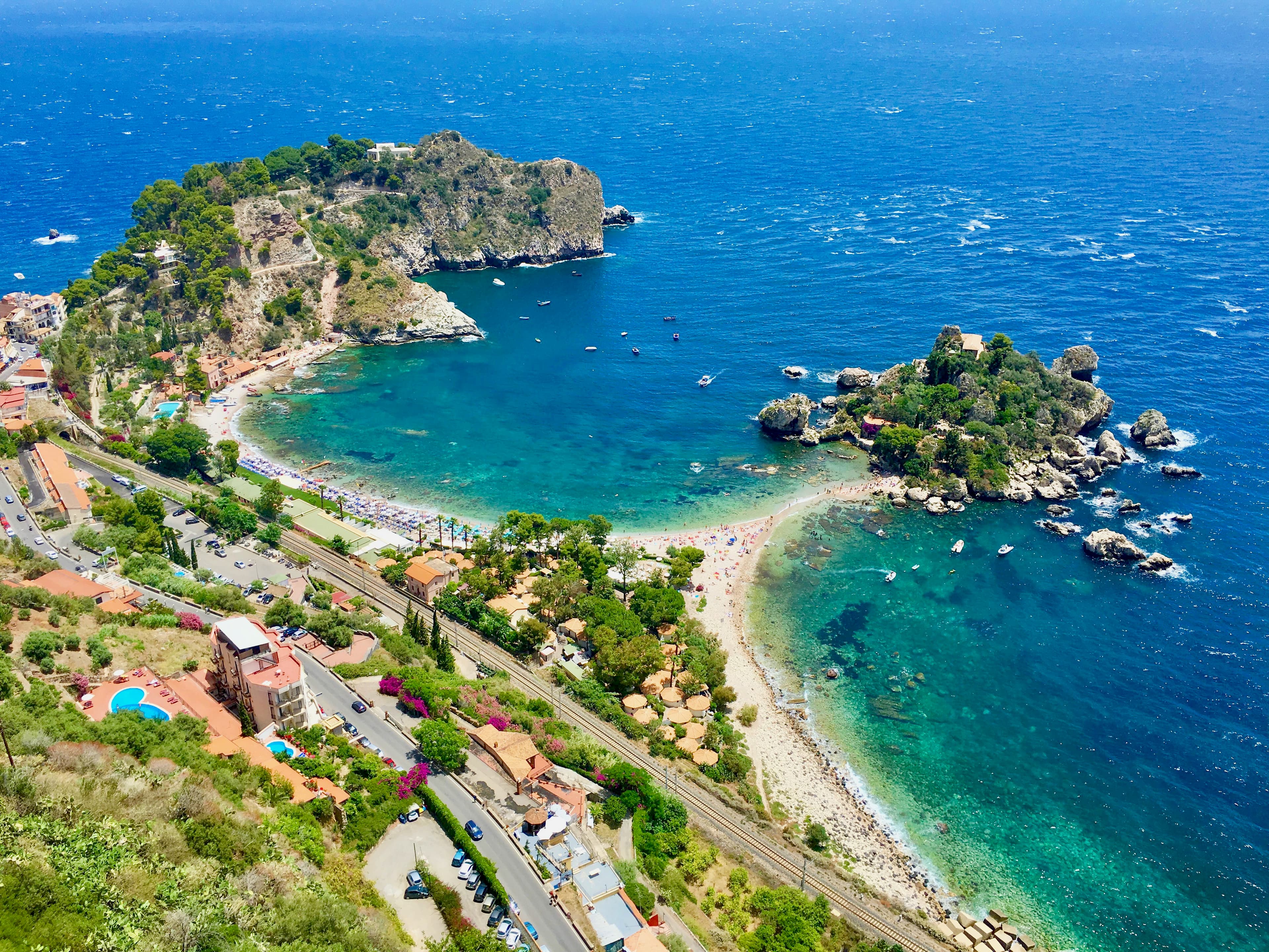 Sea and seaside view