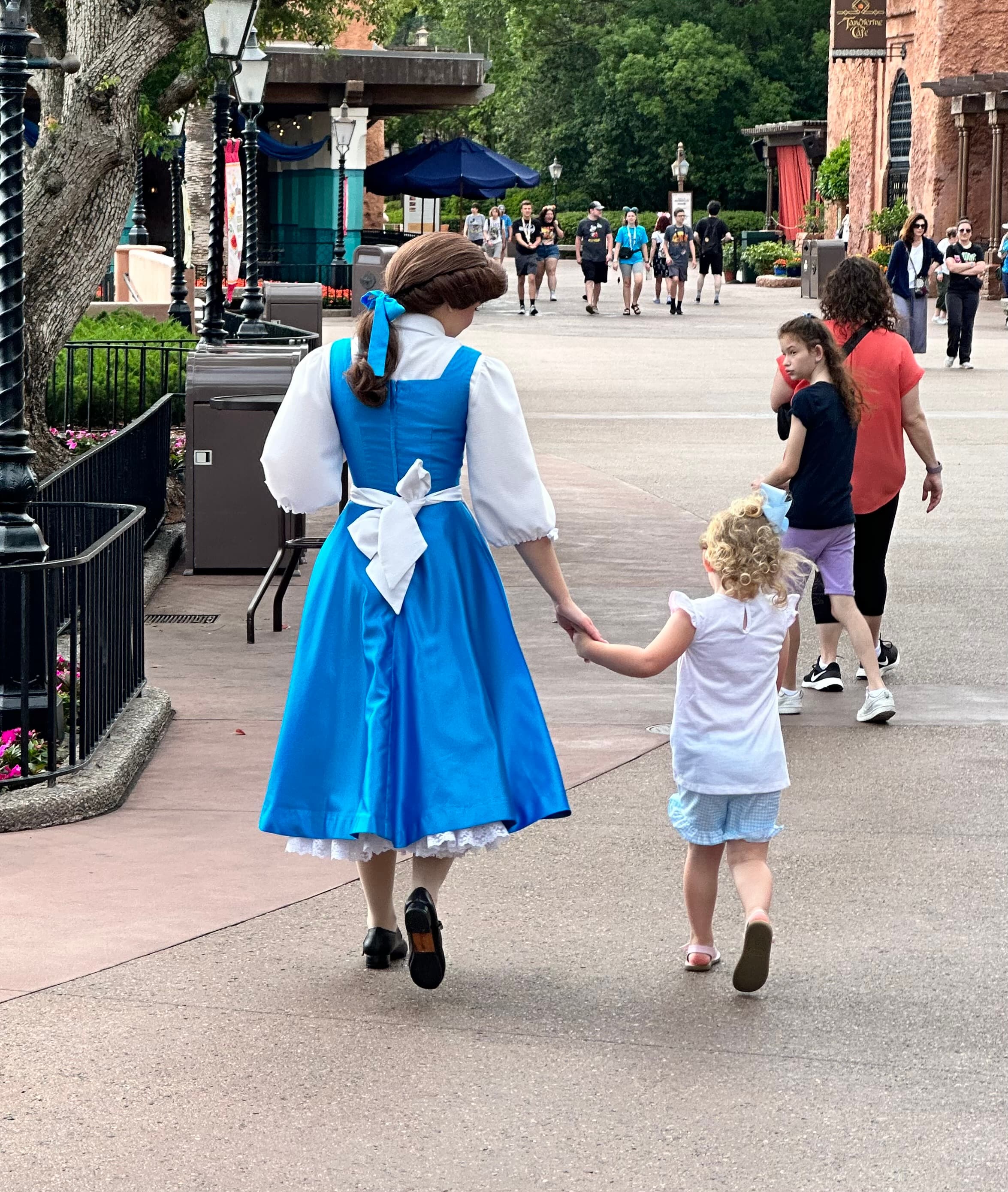 Picture of girl wearing Belle Village Dress