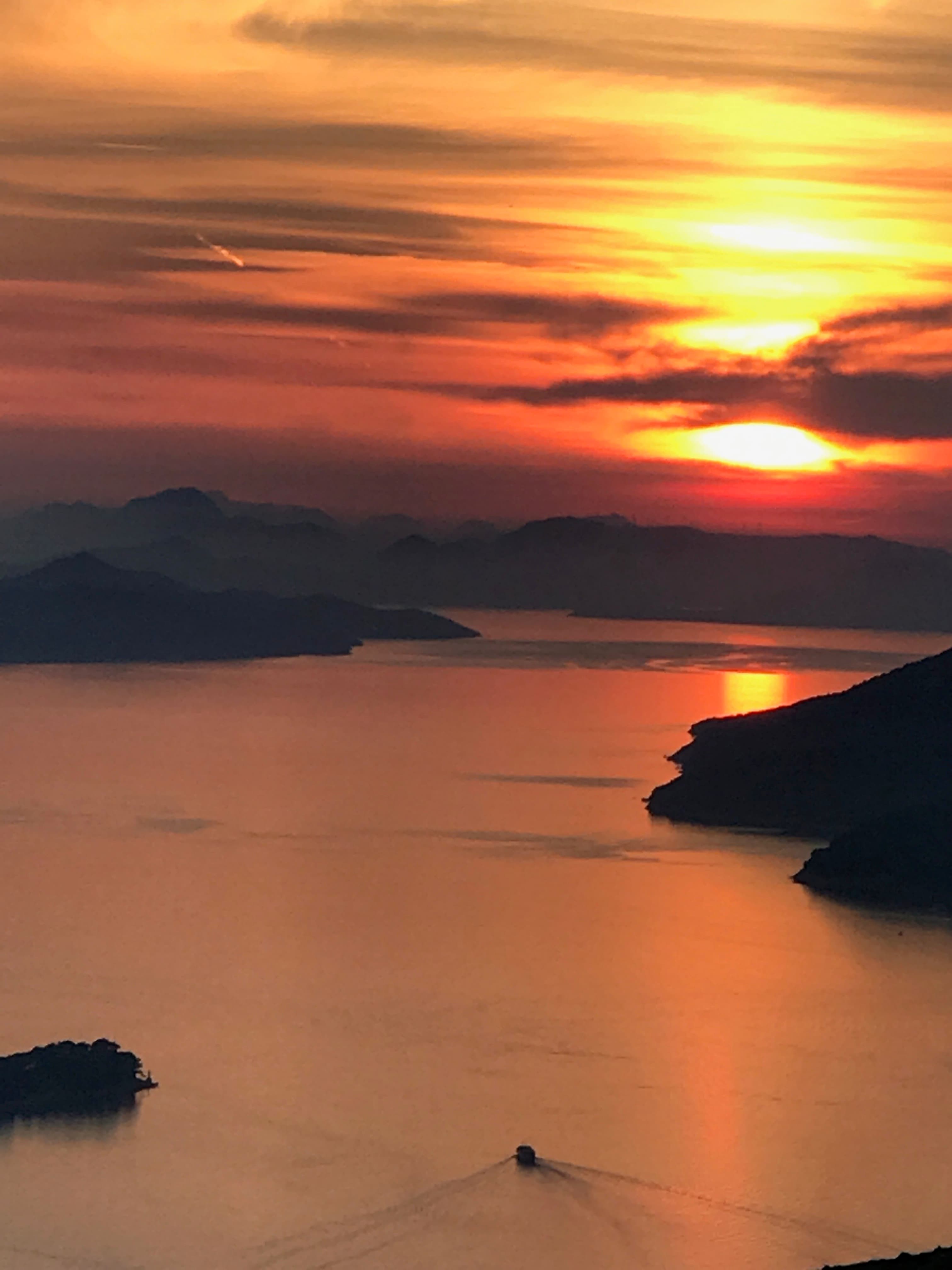 Picture of beautiful sunset