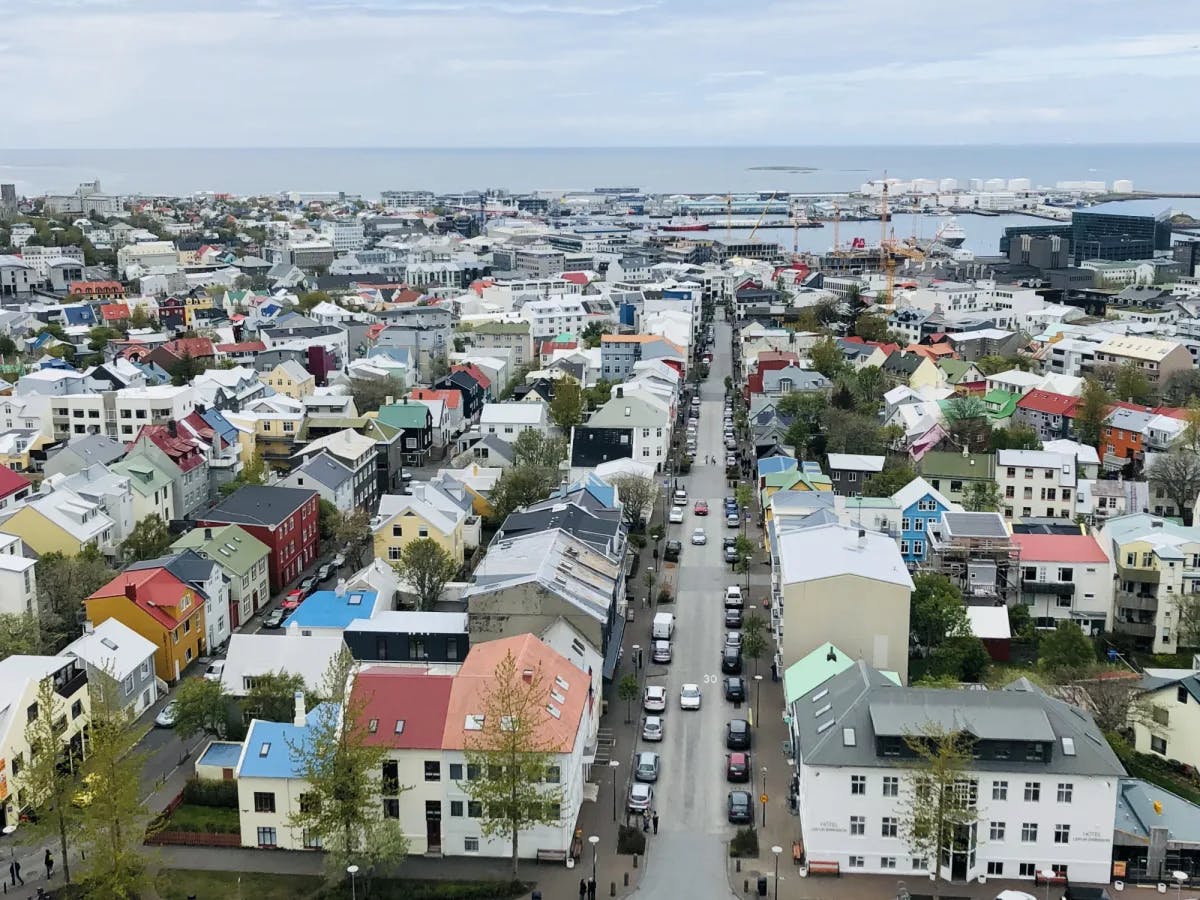 City view of Iceland