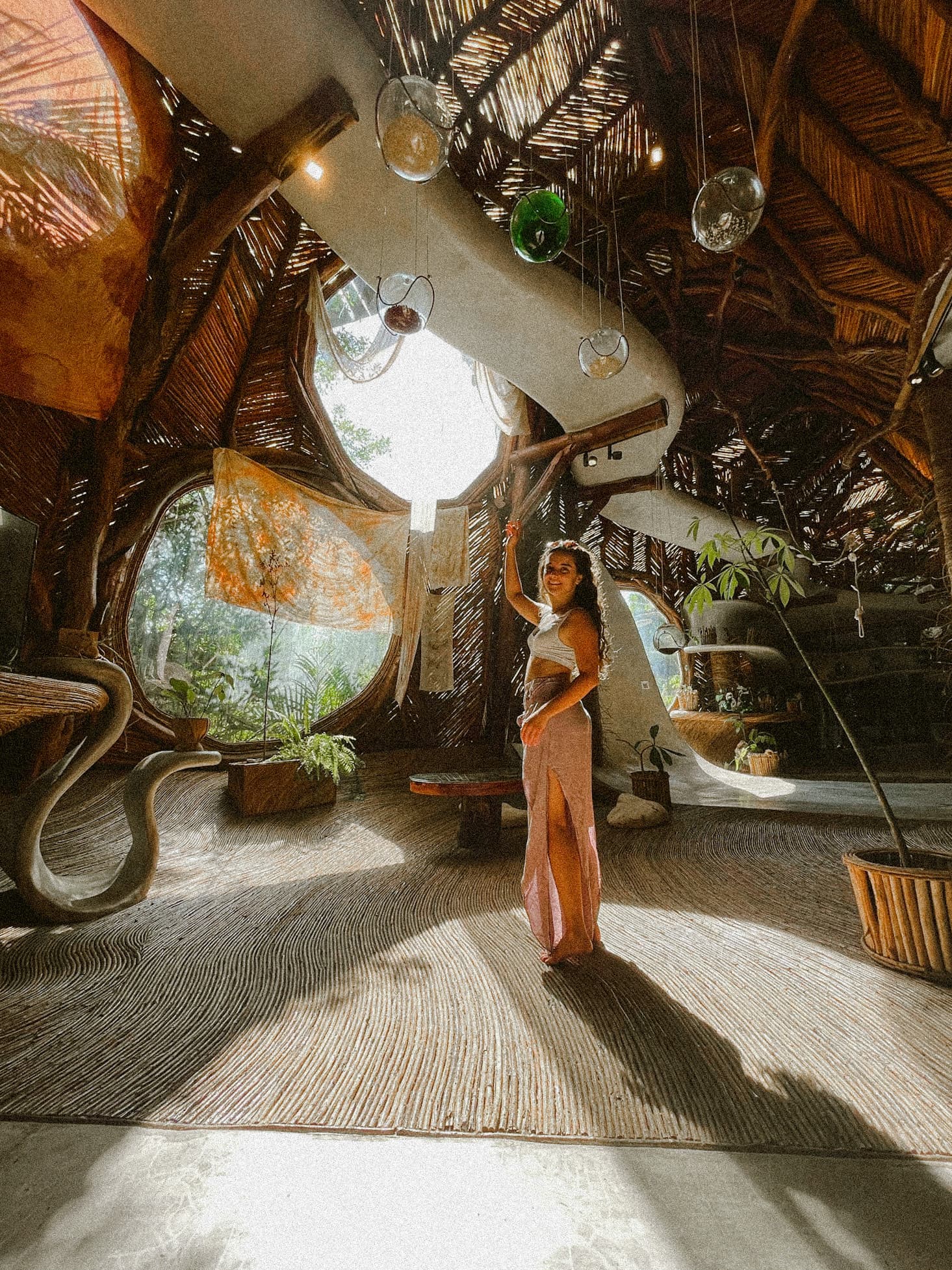 A space with a very artistic architecture