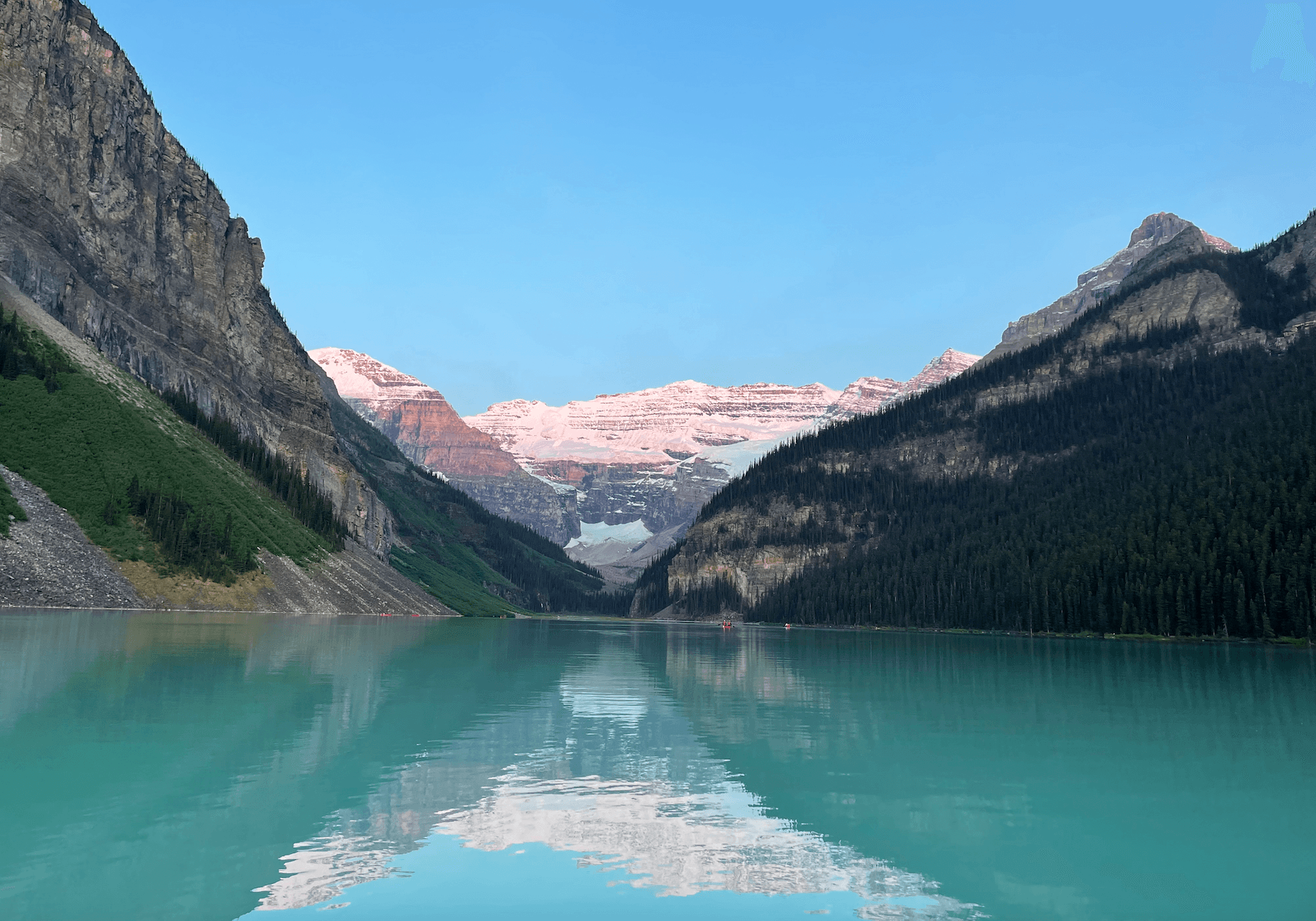 Beautiful view of the lake