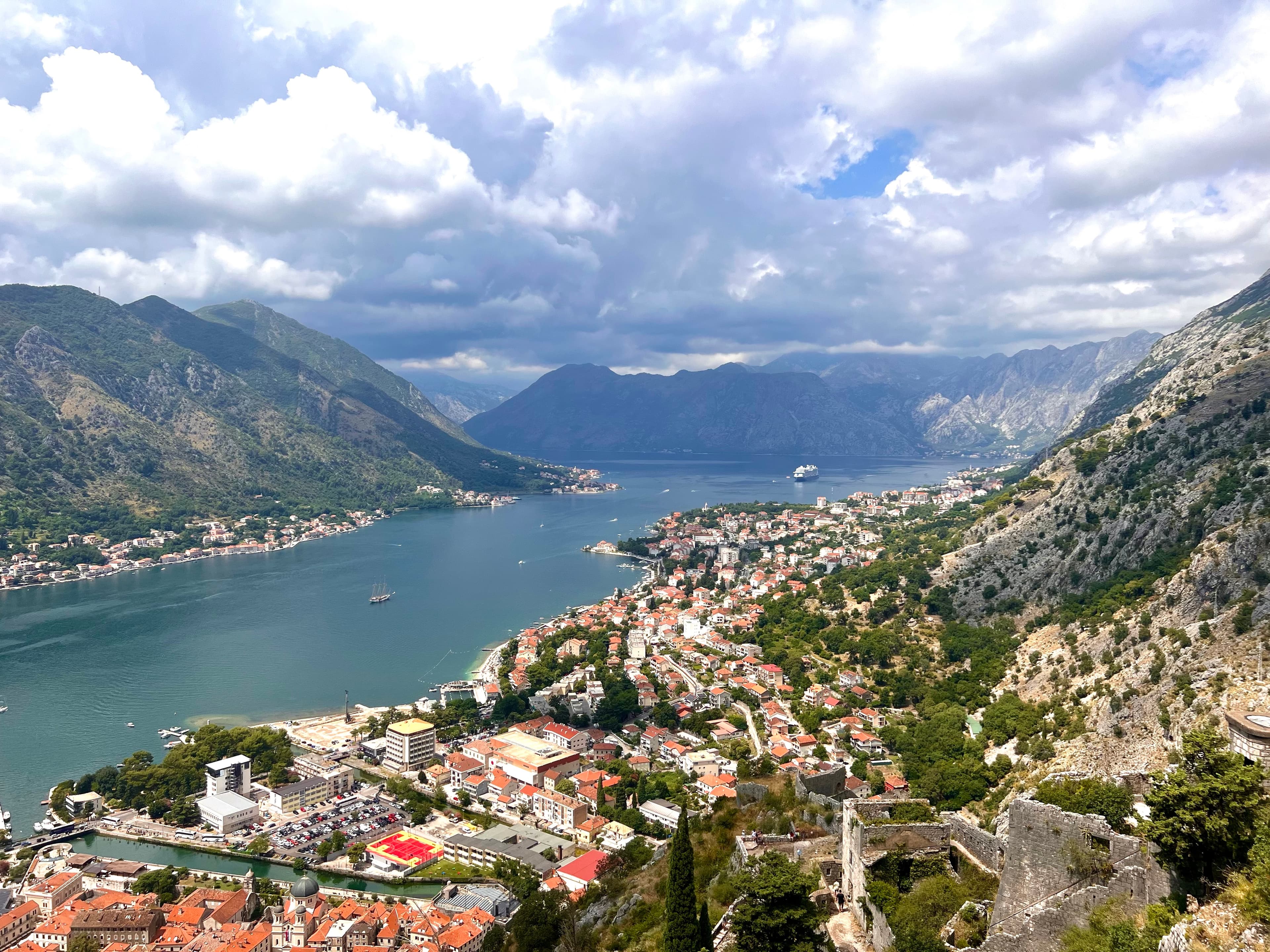 Sea and seaside view