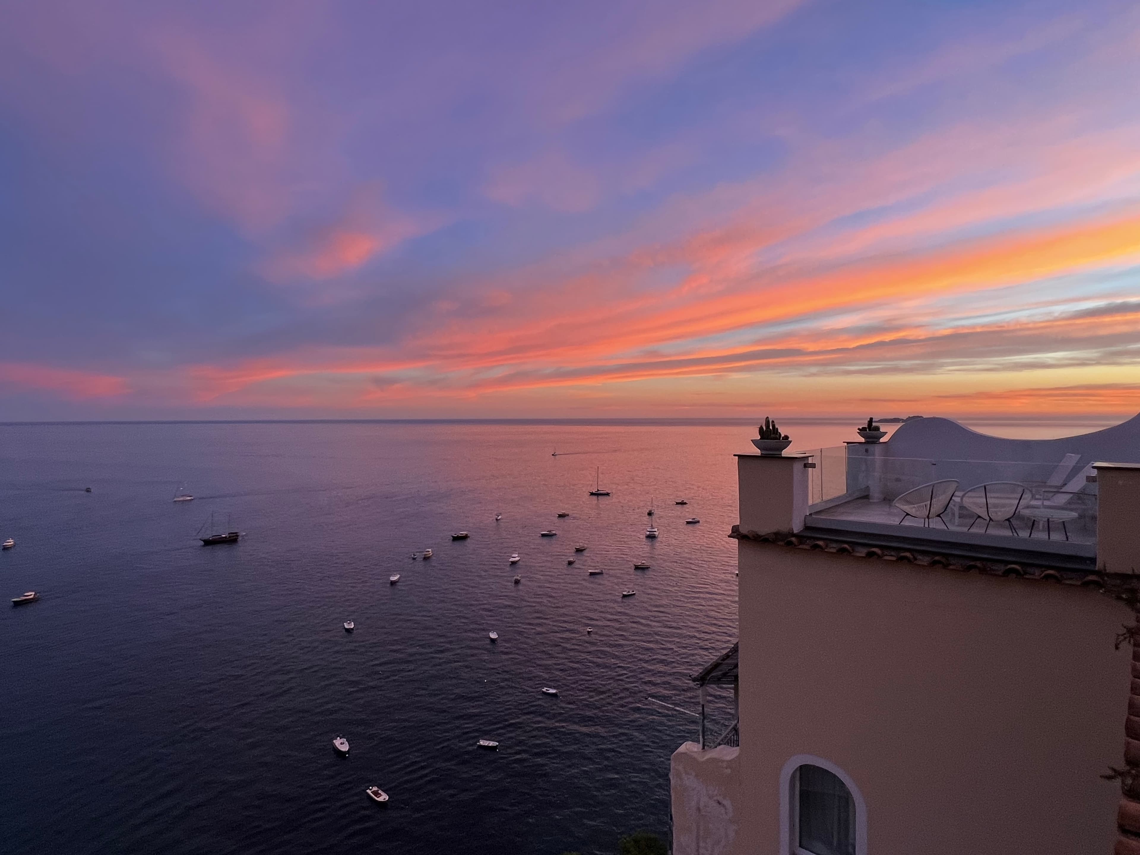 Beautiful colors of sunset