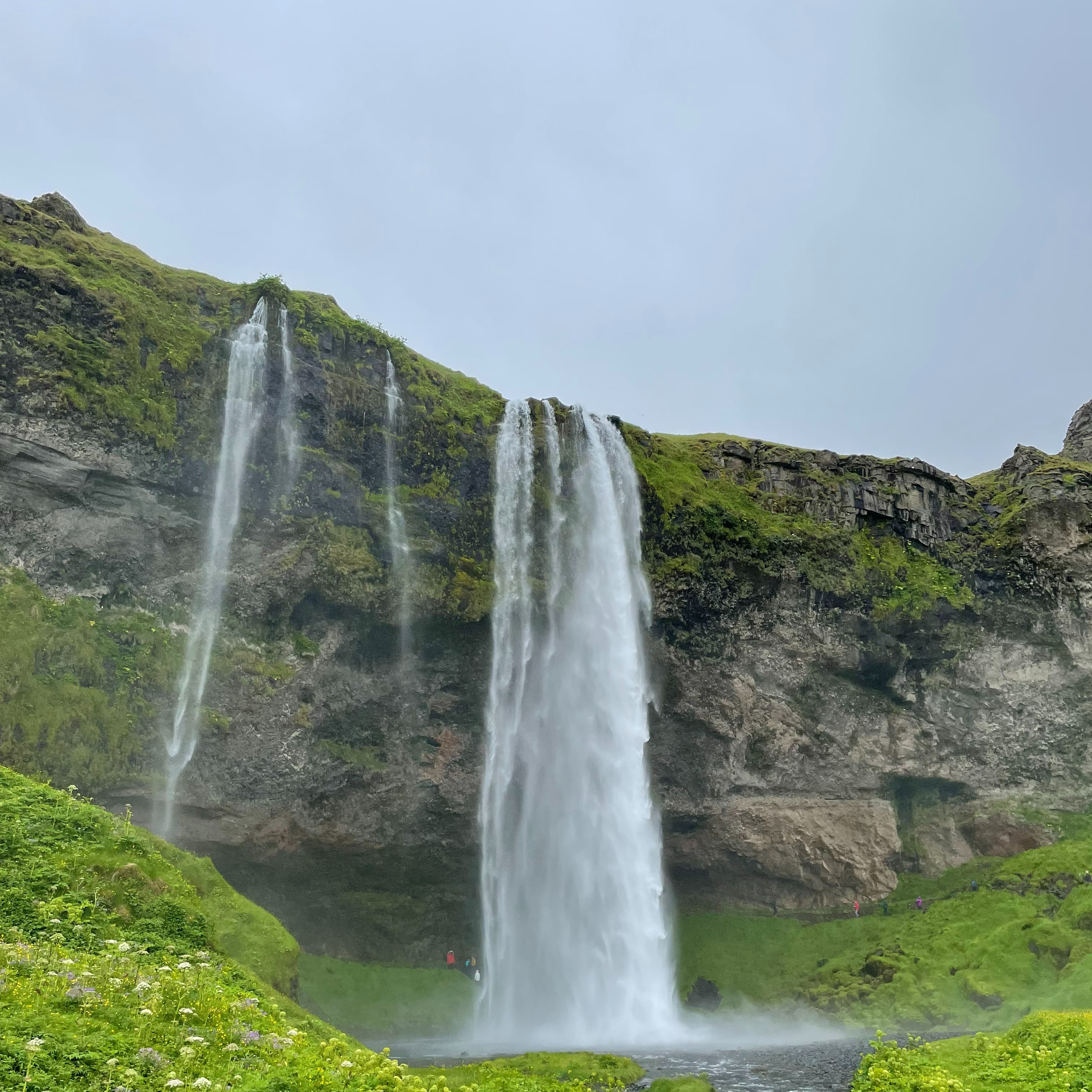 Beautiful waterfall view