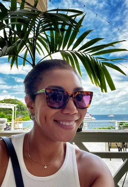 Travel advisor posing