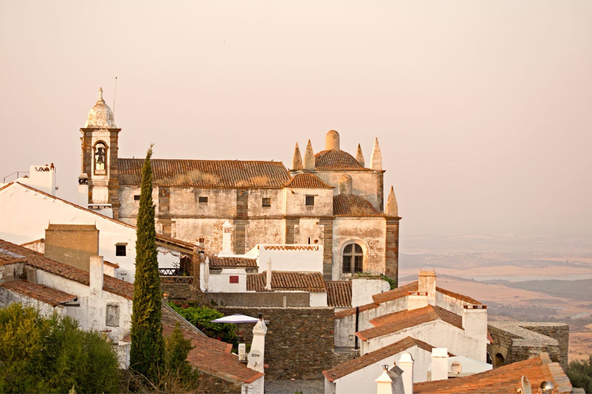 white buildings atop a historic city