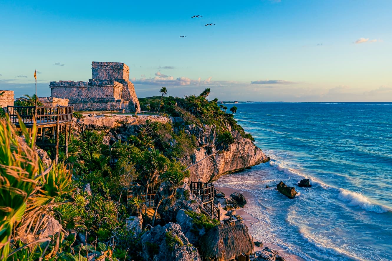 Sea and sea side view