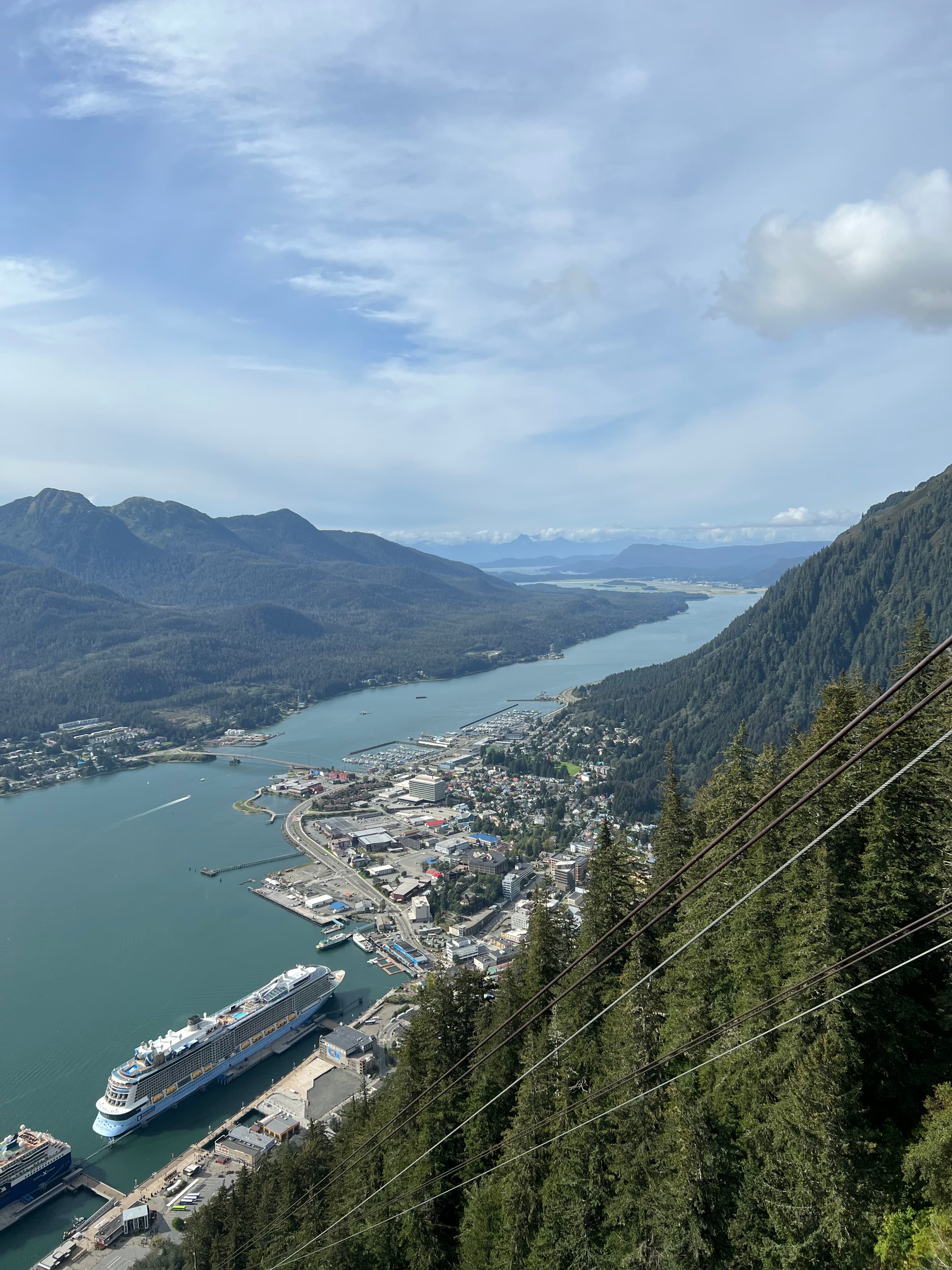 Beautiful view of Juneau