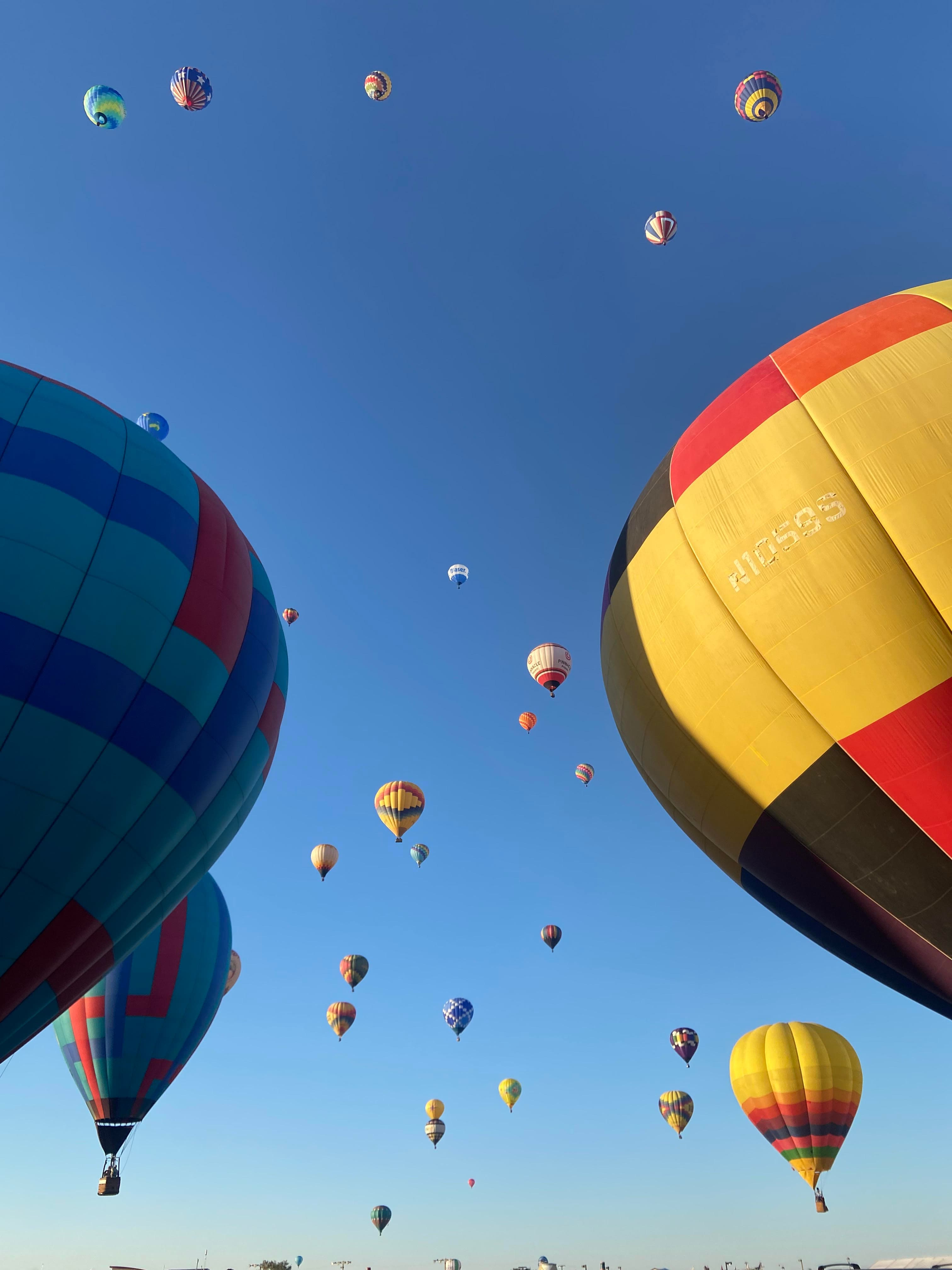 Picture of Hot air balloons