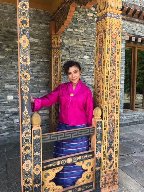 Travel advisor posing